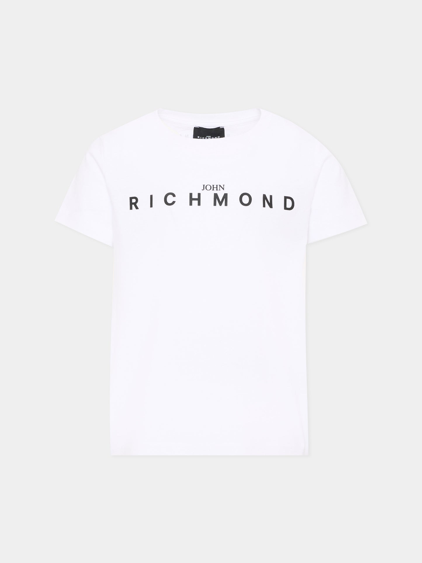 T-Shirt bianca per bambina con logo,Richmond,RGA26008TS WHITE WHITE