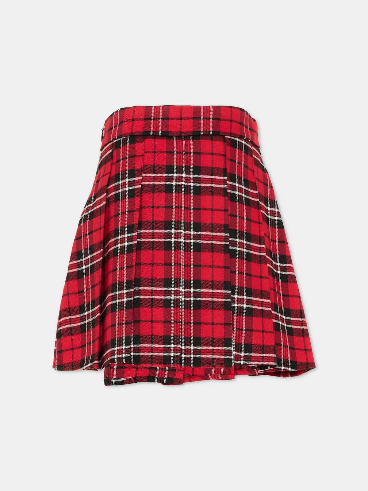 Gonna rossa per bambina tartan,Richmond,RGA26137GO CHK_RED_F. CHECK RED FANTASY