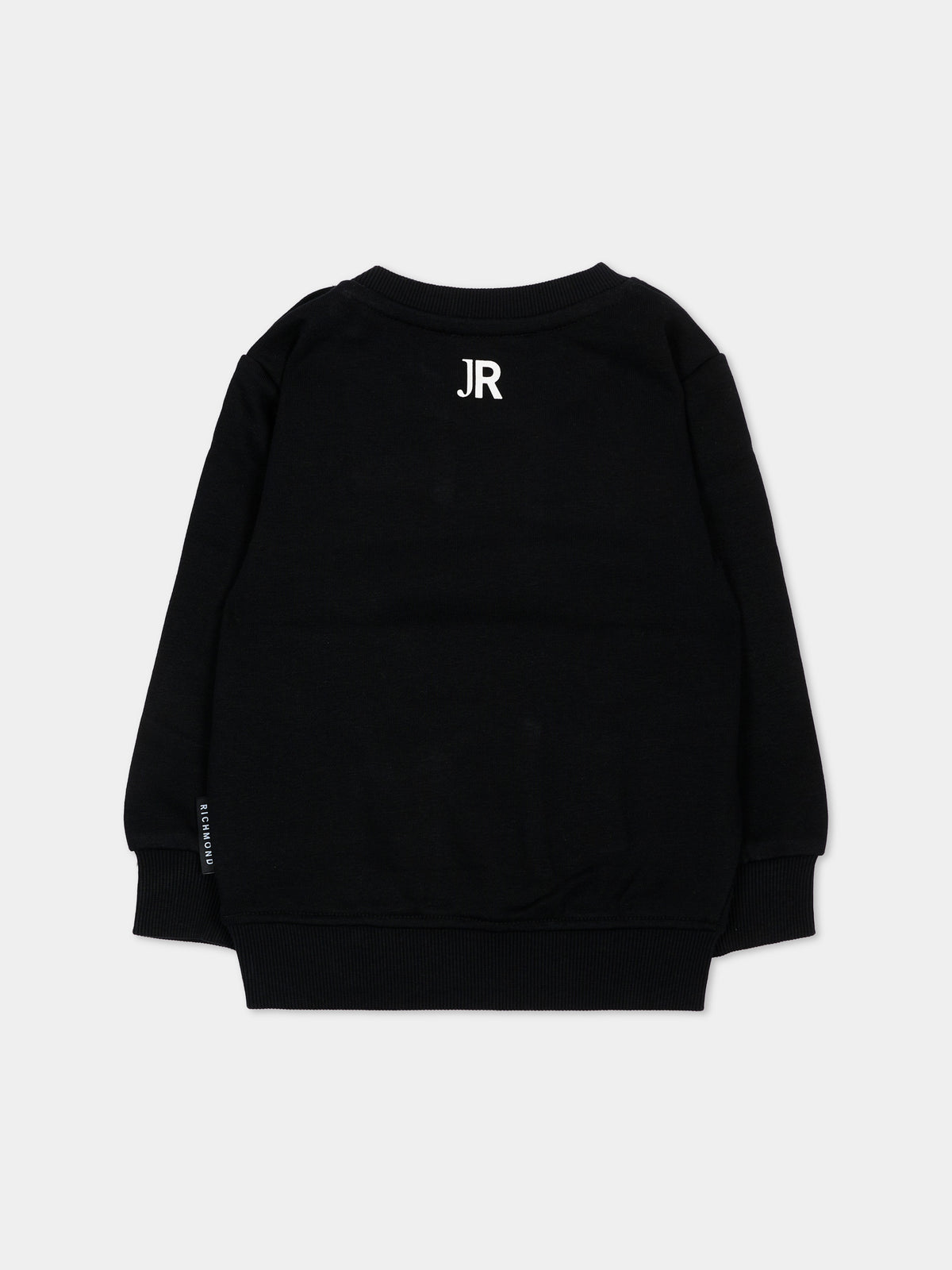 Felpa nera per neonato con logo,Richmond,RIA26003FE BLACK BLACK