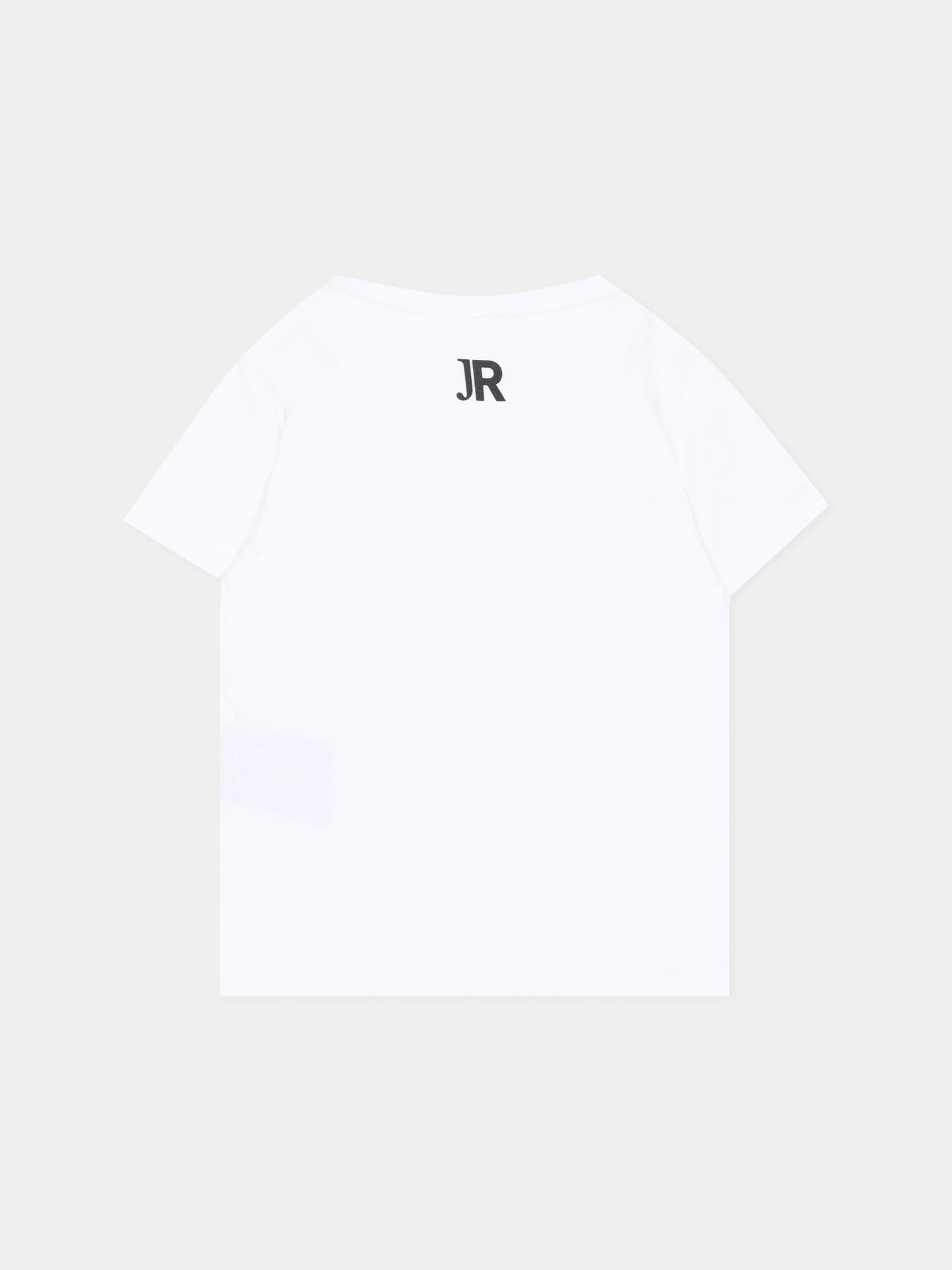 T-Shirt a manica corta bianca per neonato logo,Richmond,RIA26004TS WHITE WHITE