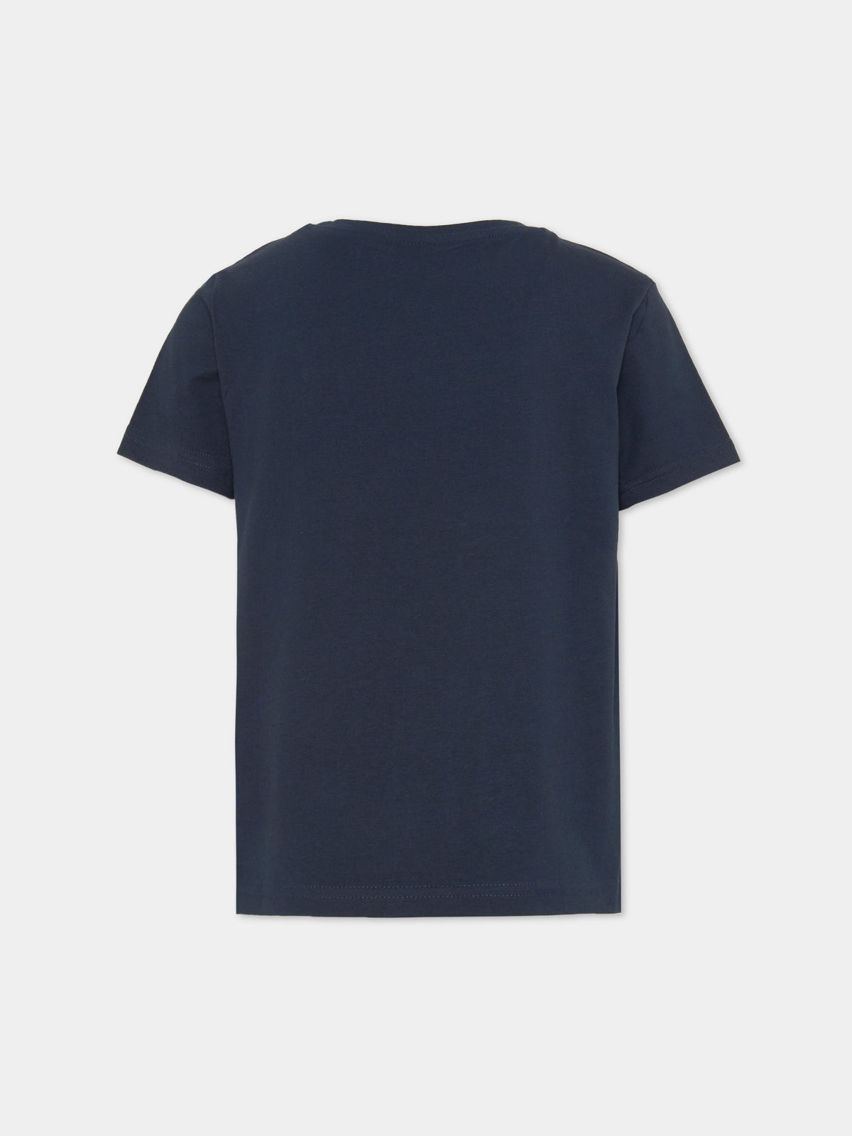 T-shirt a manica corta blu con logo,North Sails,NBA26091TS BLUE NAVY