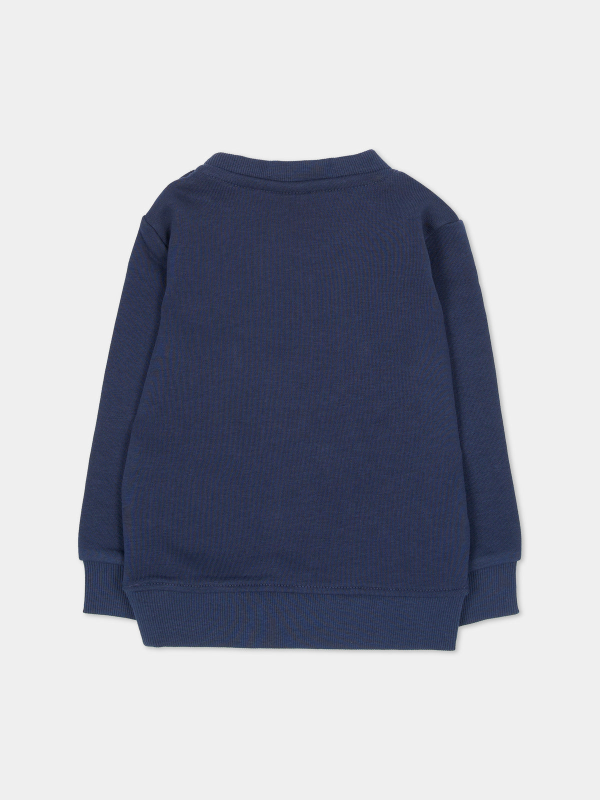 Felpa girocollo blu per neonato con logo,North Sails,NIA26016FE BLUE NAVY