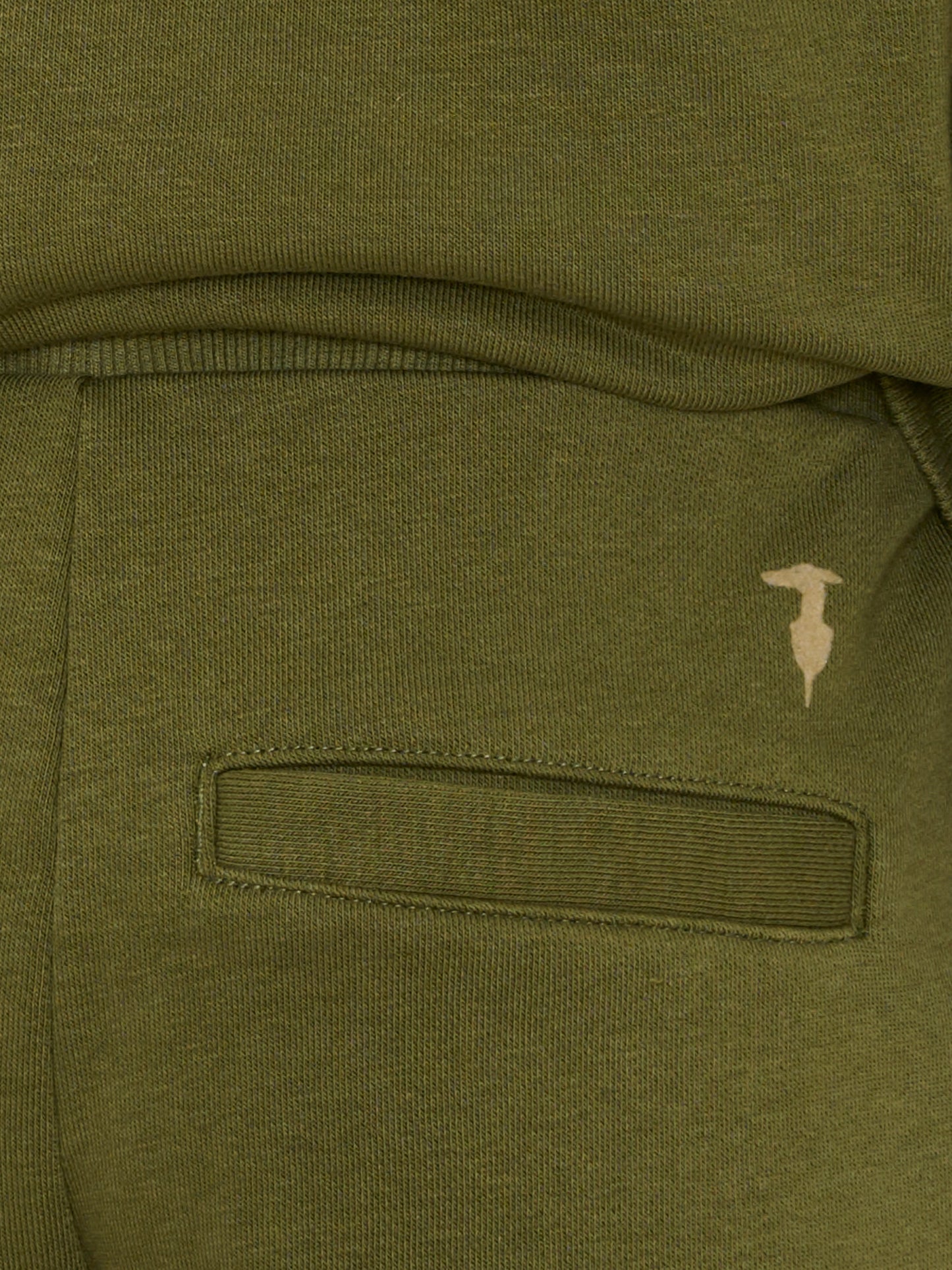 Completo sportivo lungo verde per bambino con logo,Trussardi Junior,TIA26102CF CYPRESS/CY CYPRESS