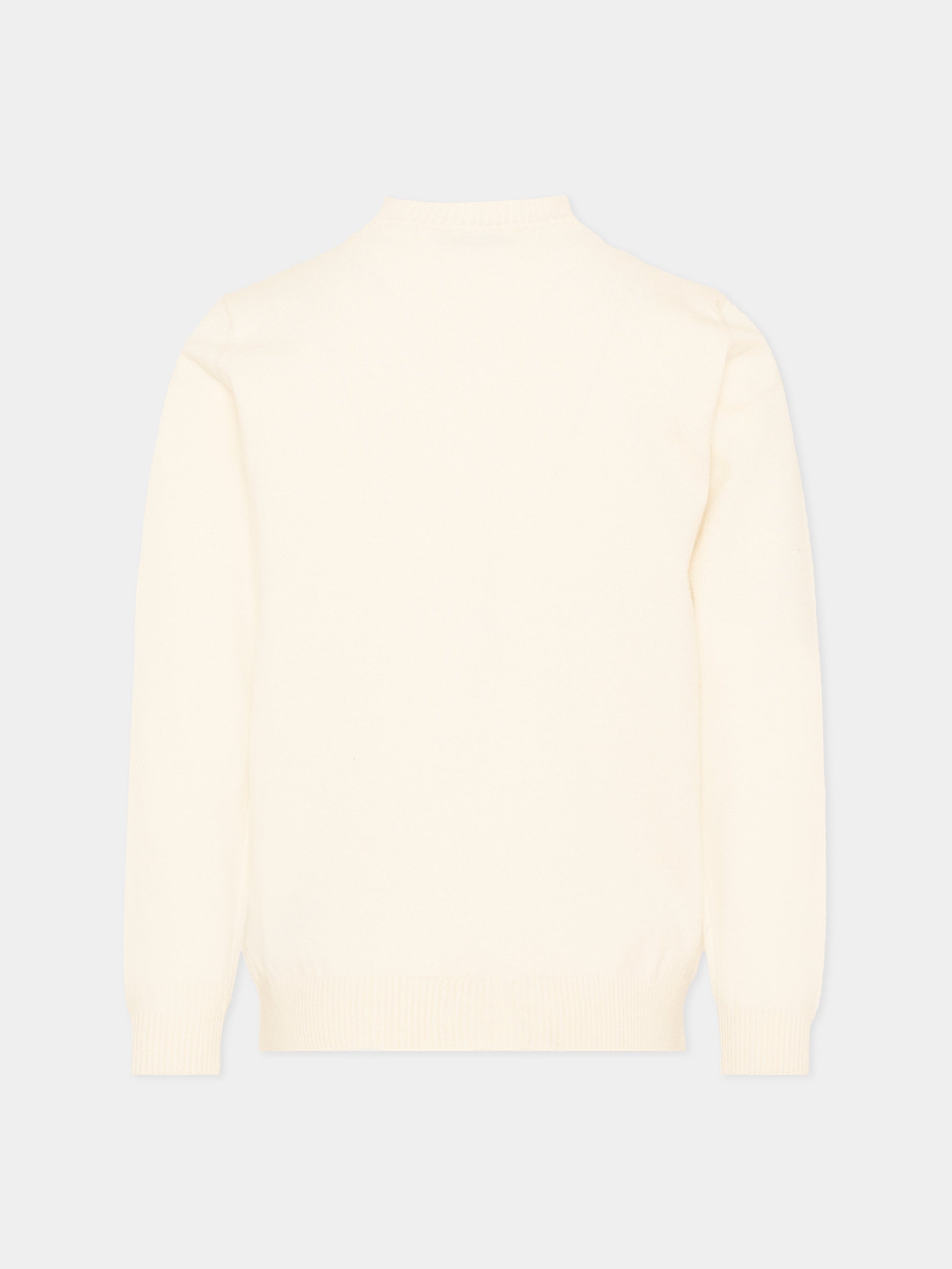 Maglione avorio per bambino con levriero,Trussardi Junior,TIA26116MA OFF-WHITE OFF-WHITE