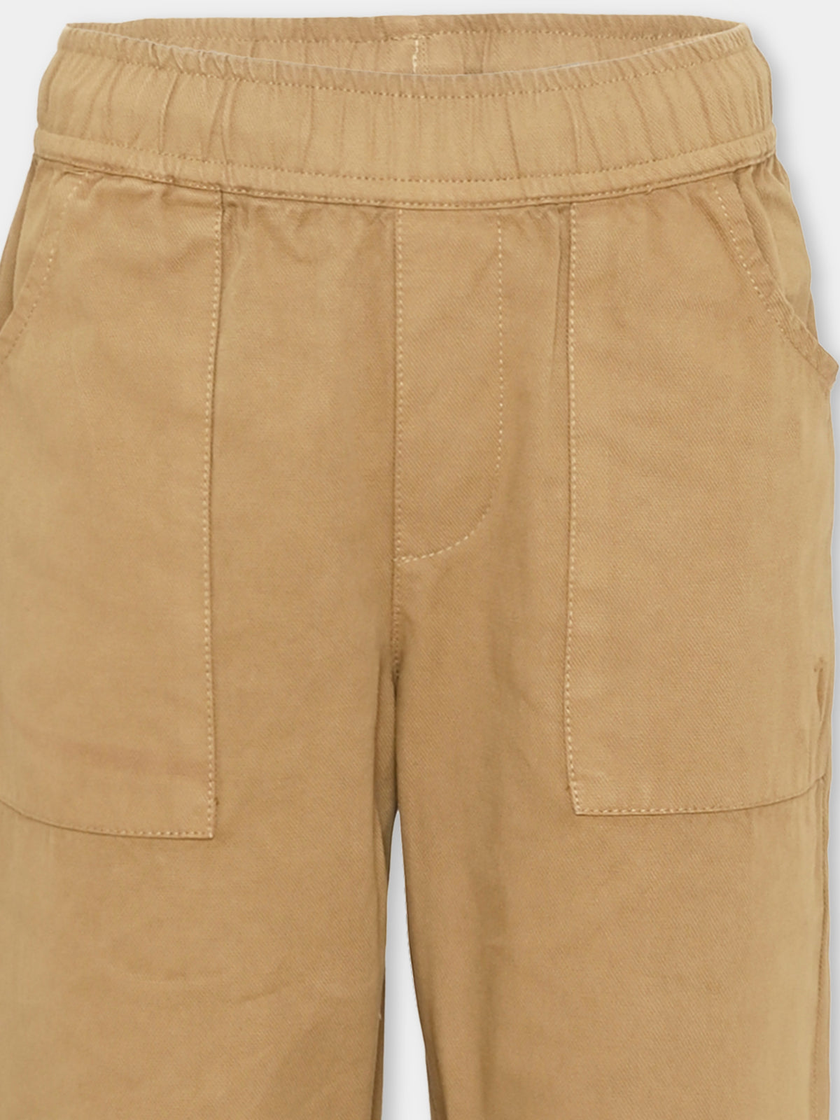 Pantalone beige per bambino,Trussardi Junior,TIA26117PA BROWN BROWN