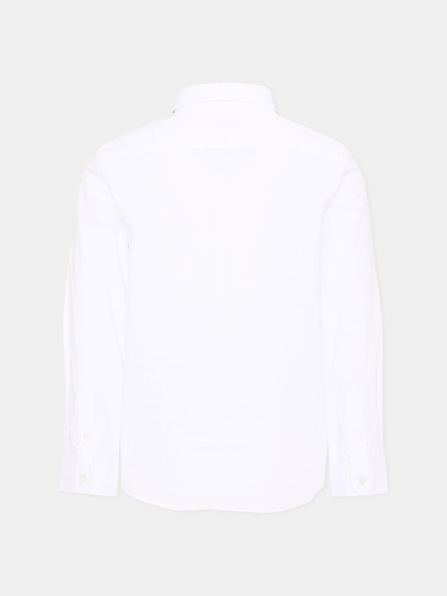 Camicia bianca per bambino con levriero,Trussardi Junior,TIA26016CA WHITE WHITE