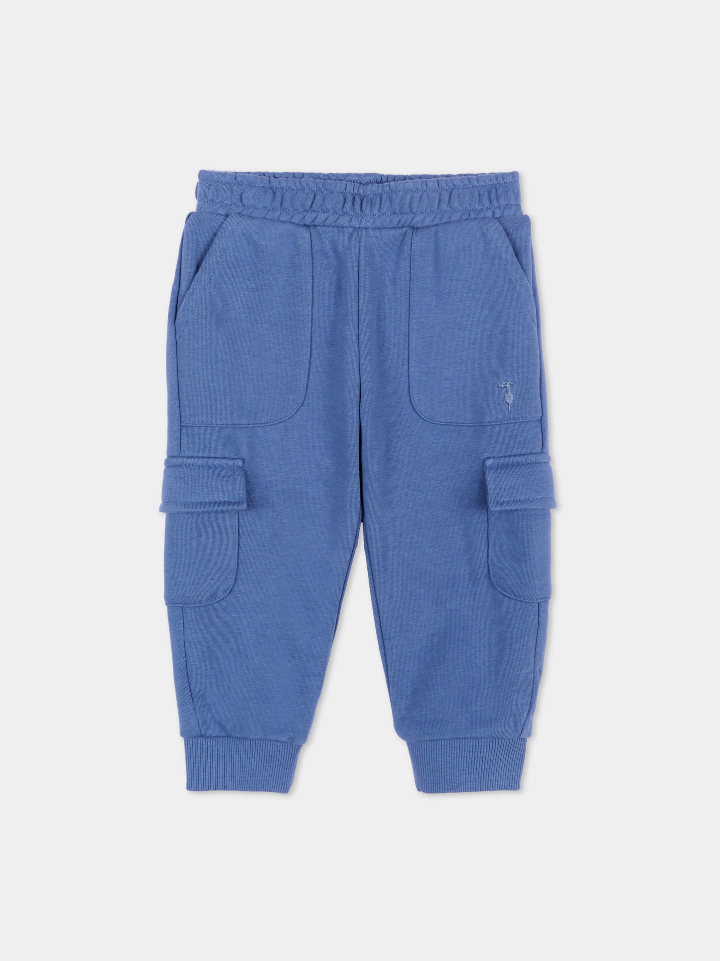Pantaloni sportivi celeste per neonato con logo,Trussardi Junior,TIA26078PA AVIO AVIO