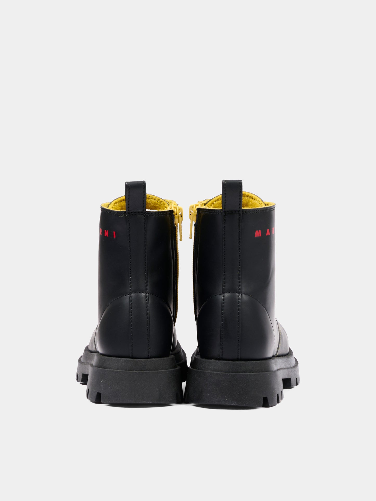 Stivaletti neri per bambini con logo,Marni Kids,83841 VAR1