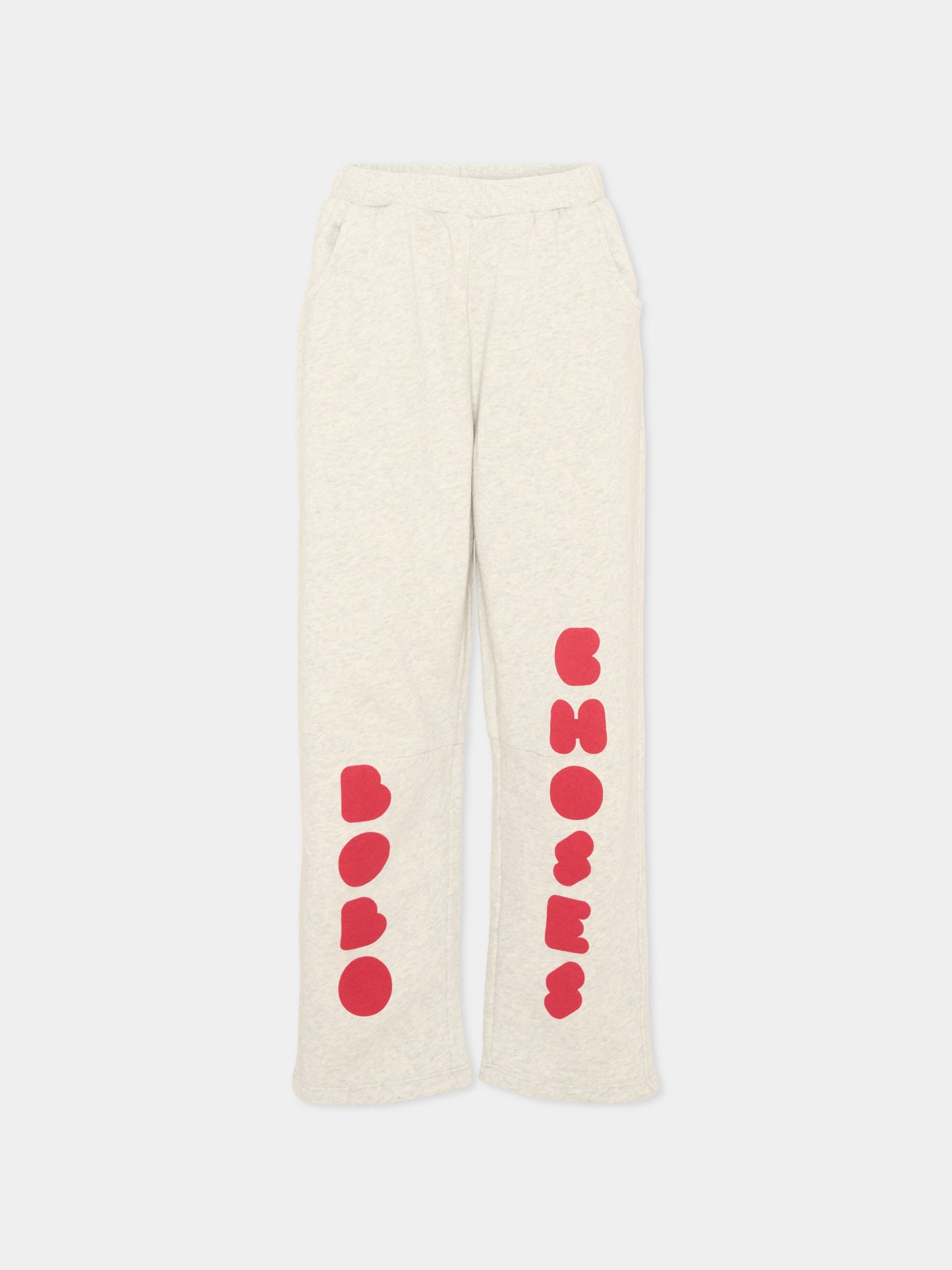 Pantalone grigio per bambino con logo,Bobo Choses,B226AC119