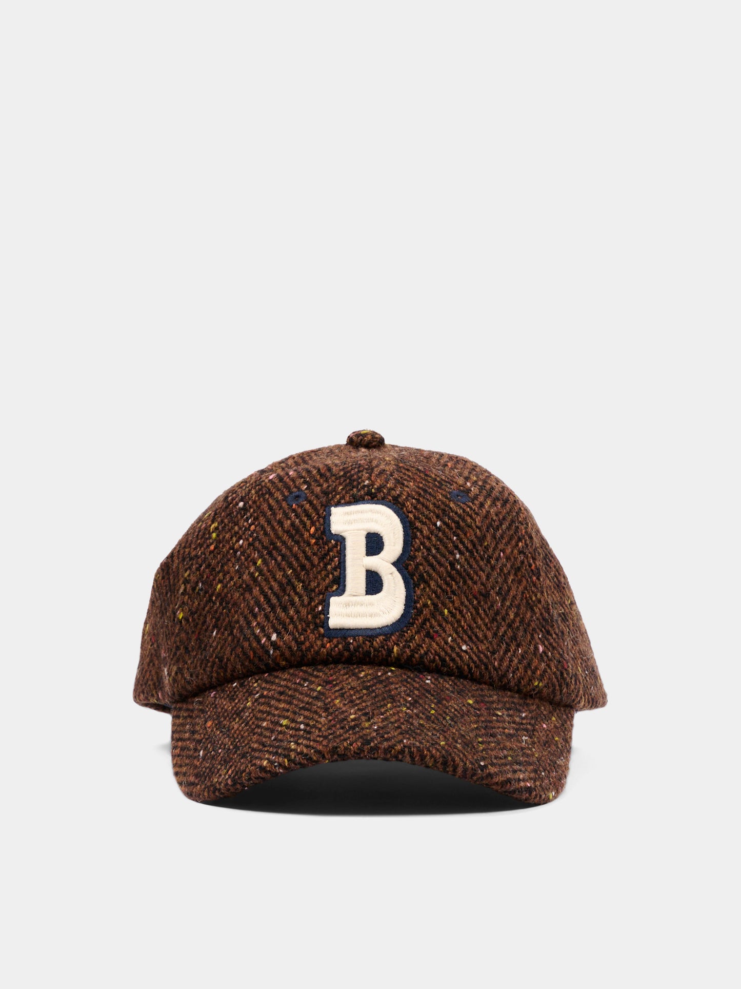 Cappello marrone per bambini con logo,Bobo Choses,B226AI034
