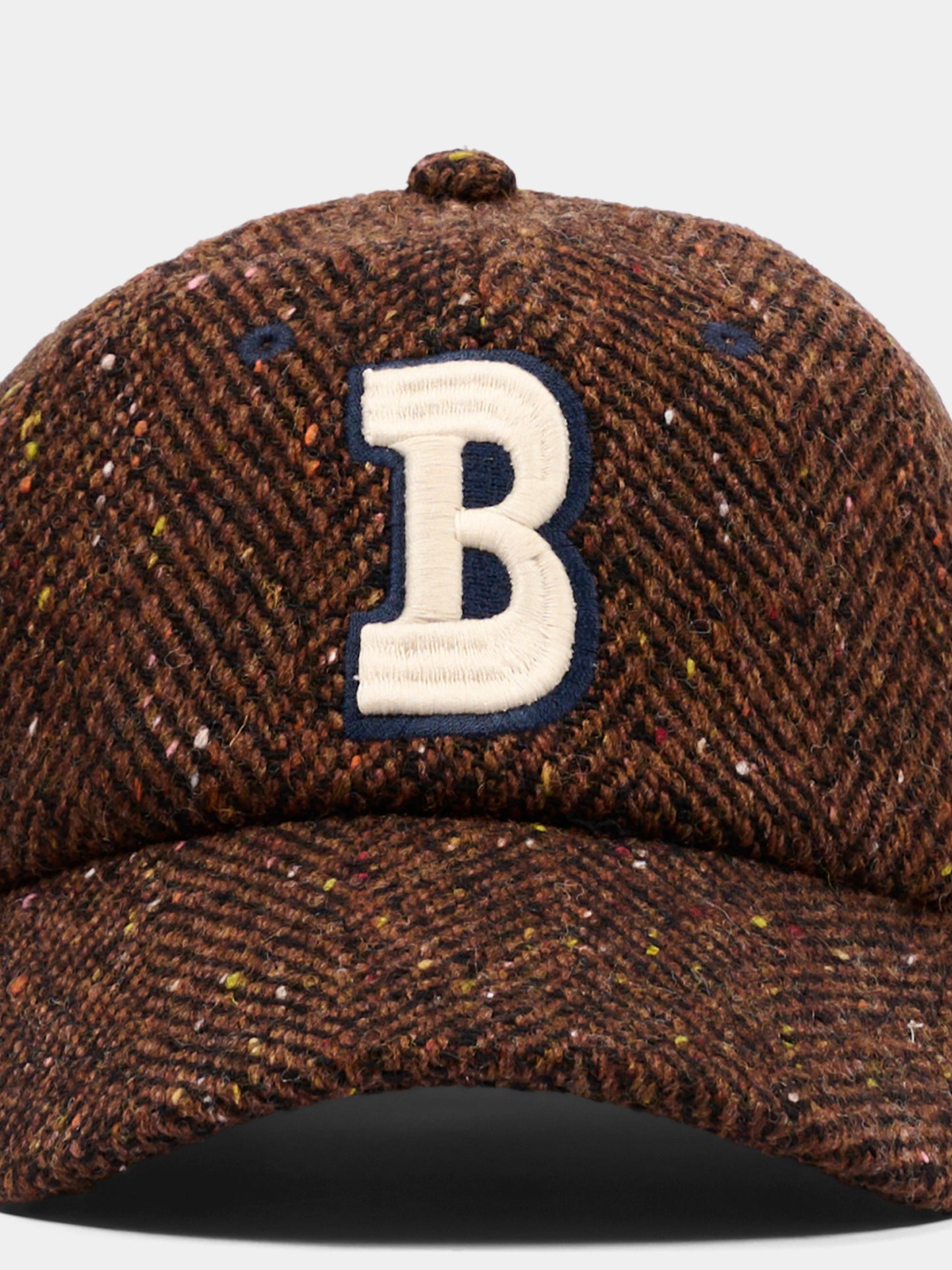 Cappello marrone per bambini con logo,Bobo Choses,B226AI034