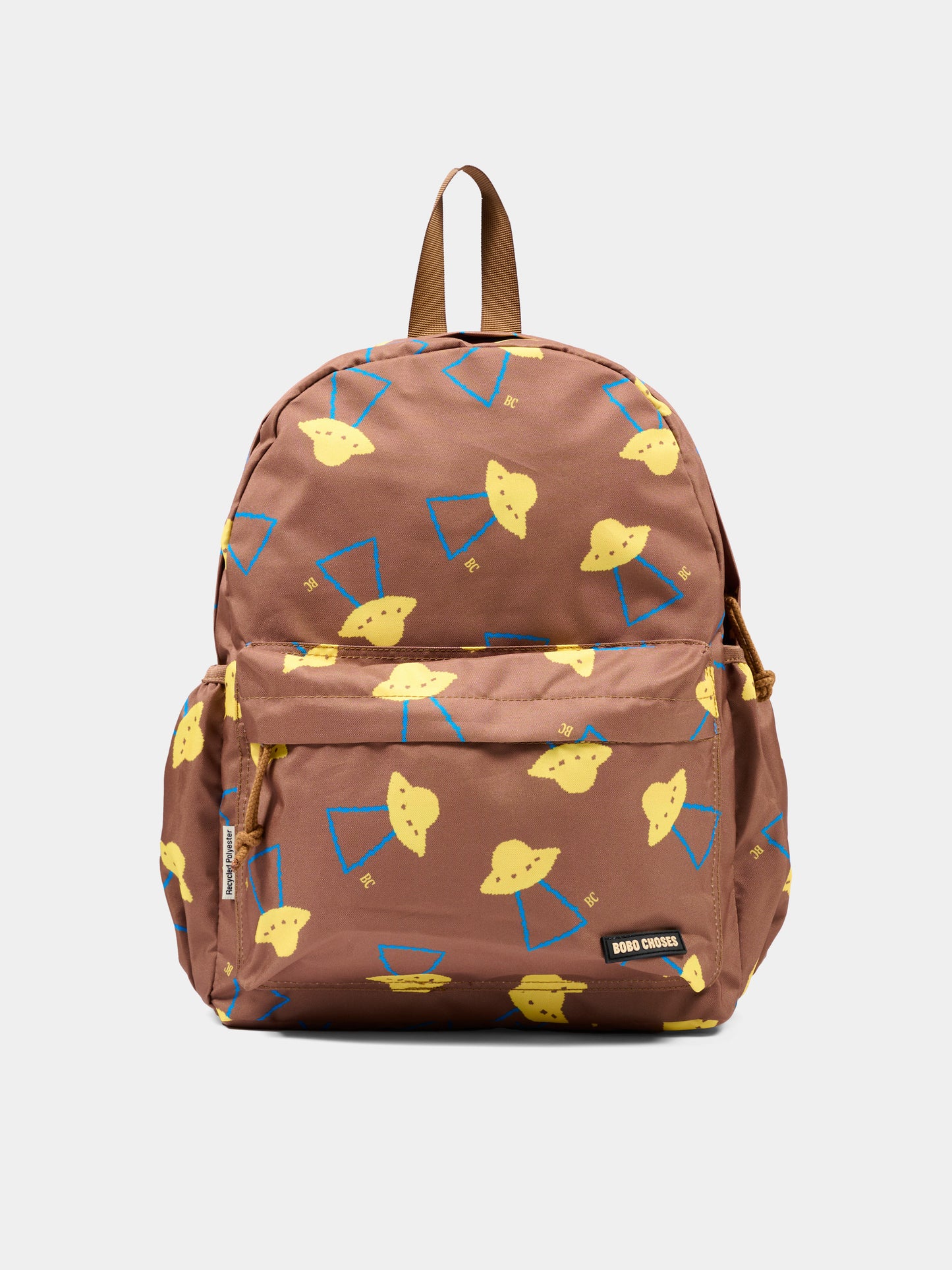 Zaino marrone con stampa per bambino,Bobo Choses,B226AI067