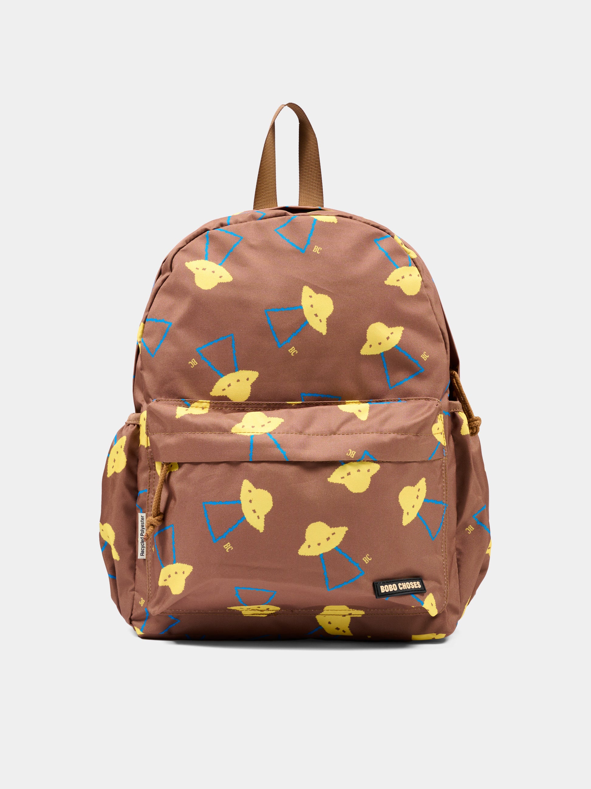 Zaino marrone con stampa per bambino,Bobo Choses,B226AI067