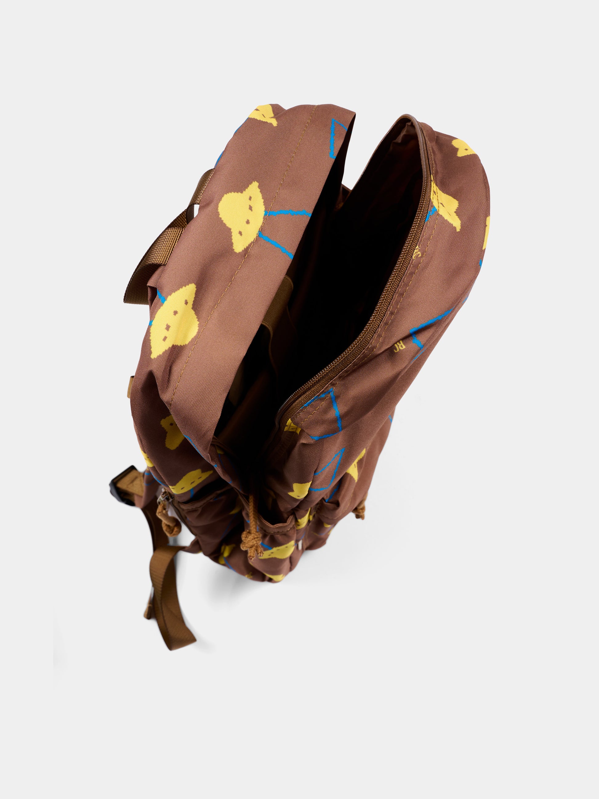 Zaino marrone con stampa per bambino,Bobo Choses,B226AI067