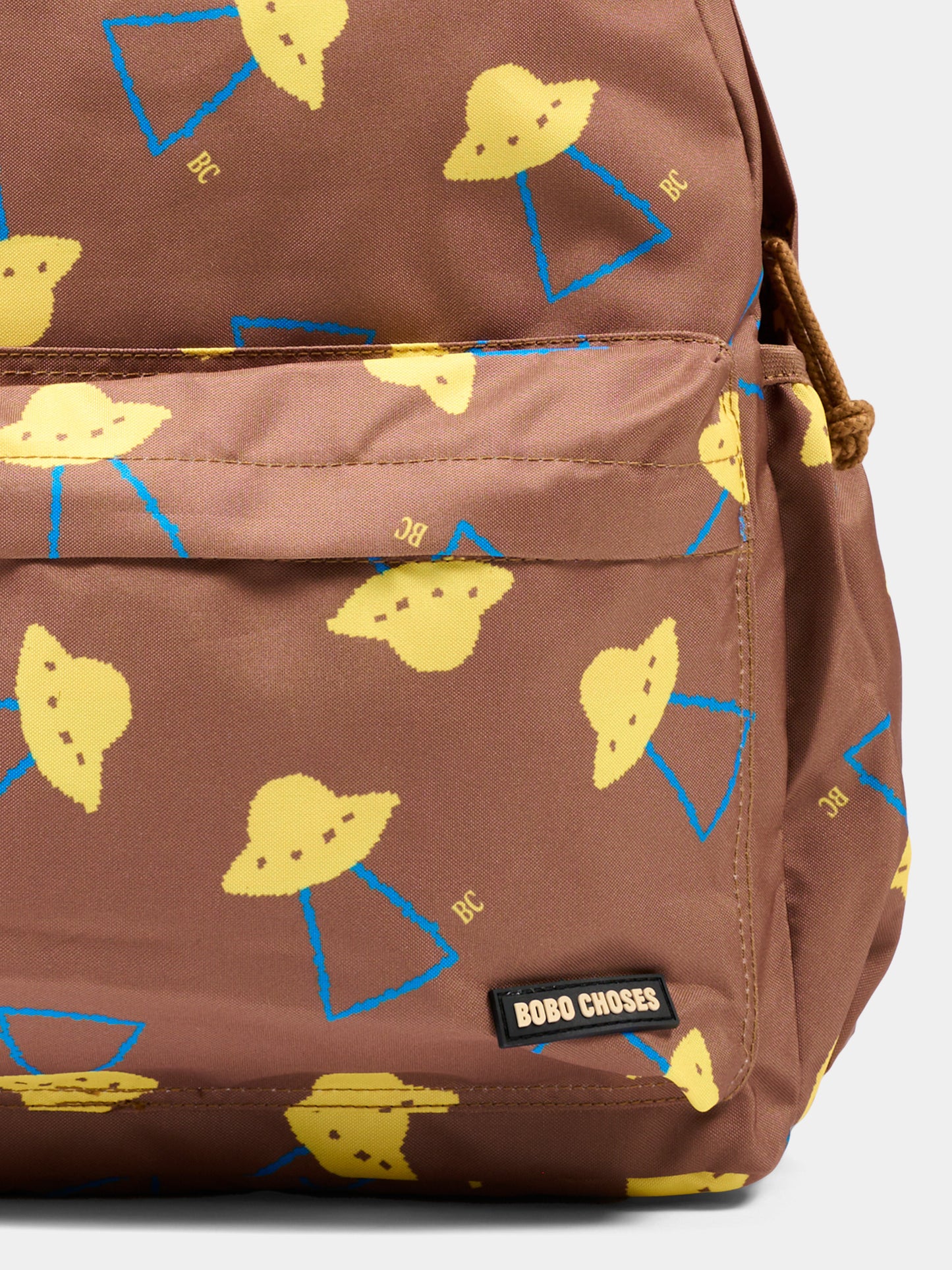 Zaino marrone con stampa per bambino,Bobo Choses,B226AI067
