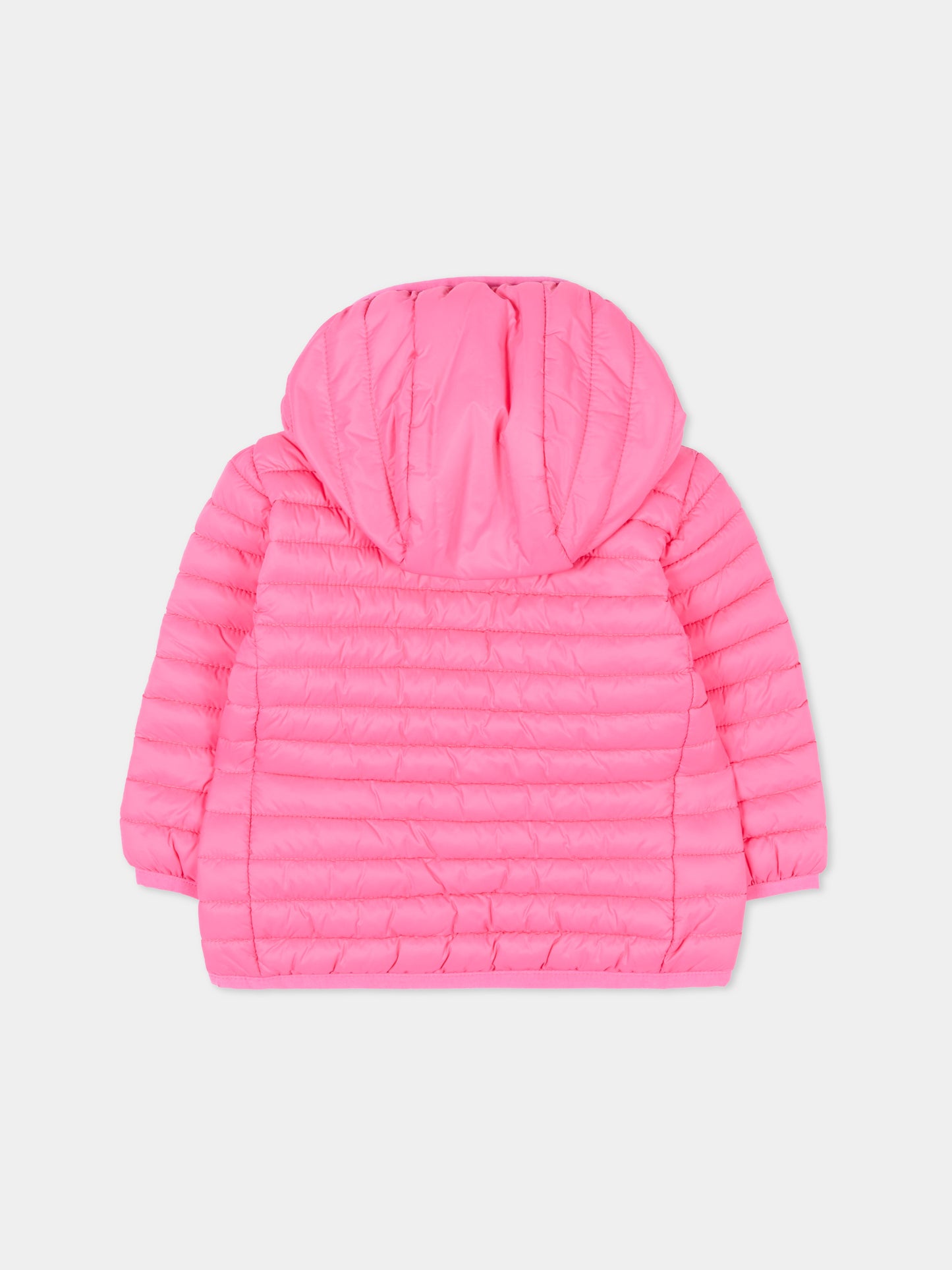 Piumino rosa Nene per neonata con logo,Save The Duck Kids,I30003X GIGA20 80005