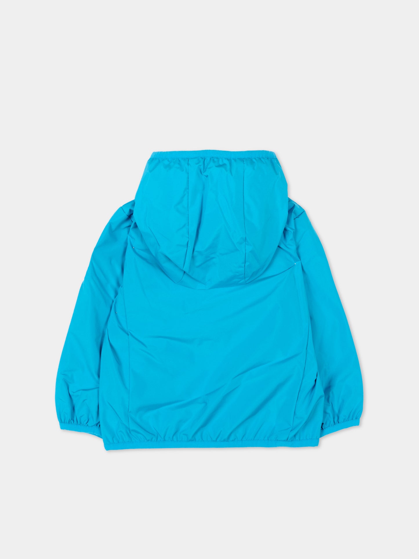 Giacca a vento azzurra Coco per neonato con logo,Save The Duck Kids,I30006X WIND20 90037