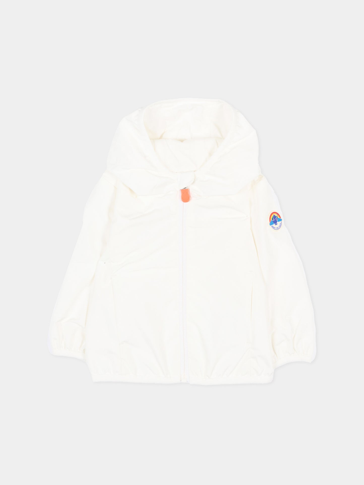 Giacca a vento avorio Coco per neonati,Save The Duck Kids,I30006X WIND20 00000