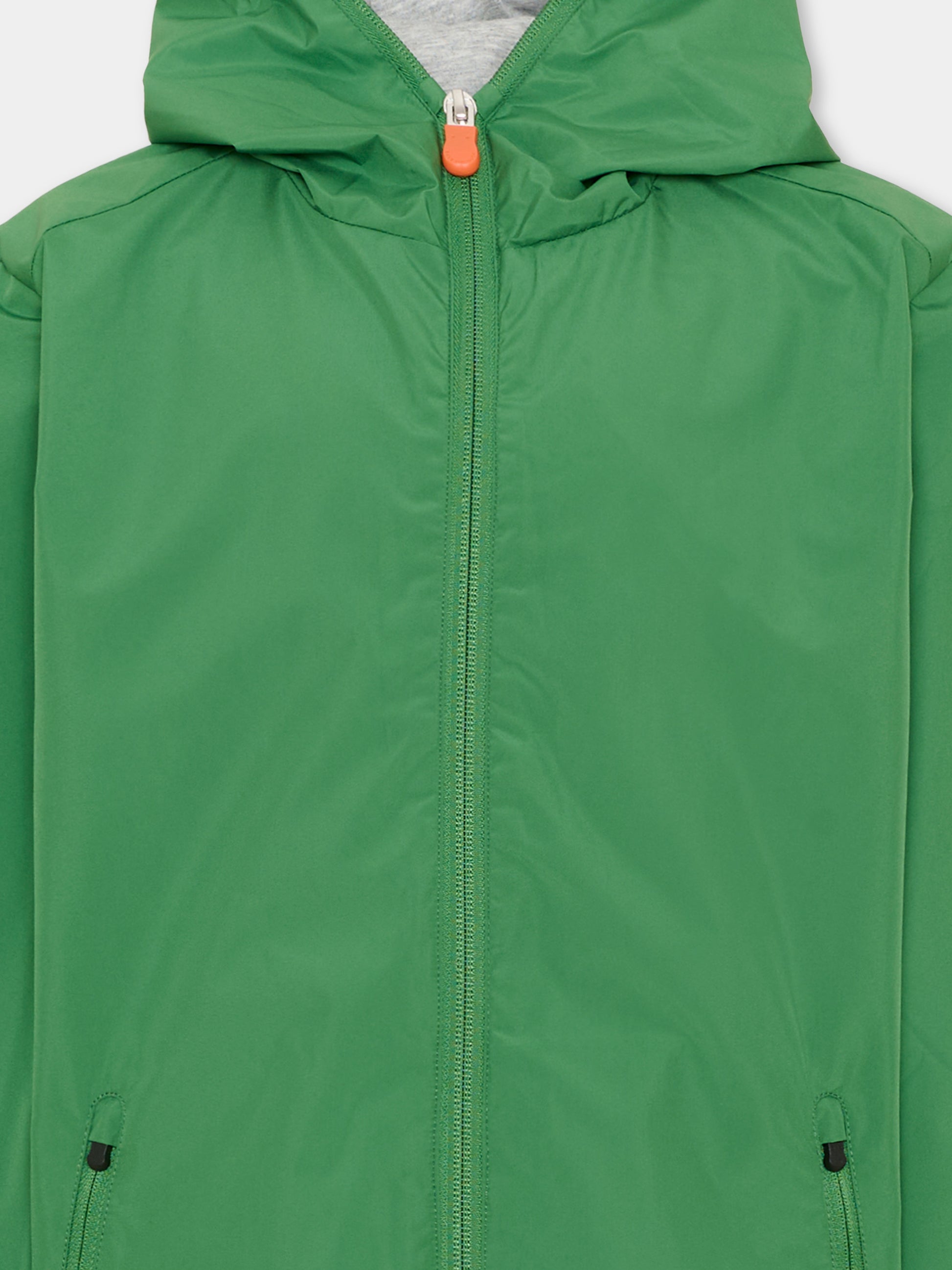 Giacca a vento verde per bambino,Save The Duck Kids,J30036X WIND20 50043