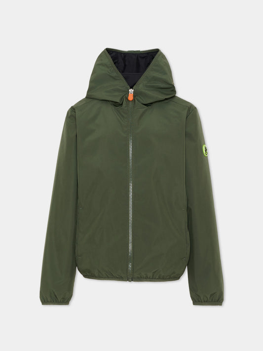 Giacche a vento verde per bambino,Save The Duck Kids,J30571X WIND20 50028