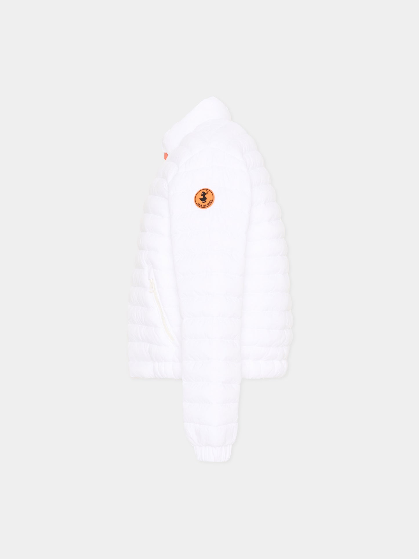 Piumino bianco per bambini trapuntato,Save The Duck Kids,J31151G GIGA20 00000