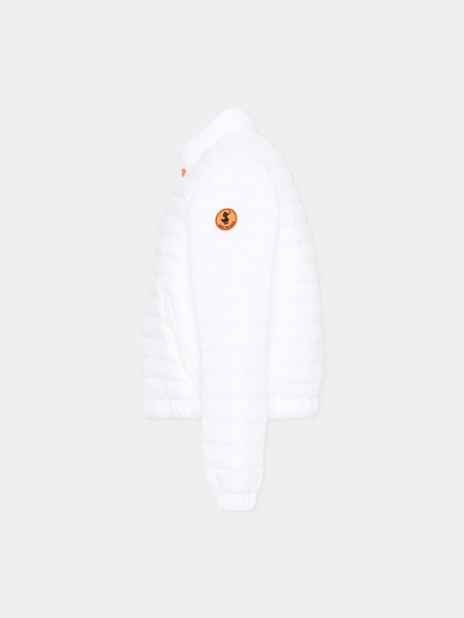 Piumino bianco per bambini trapuntato,Save The Duck Kids,J31151G GIGA20 00000