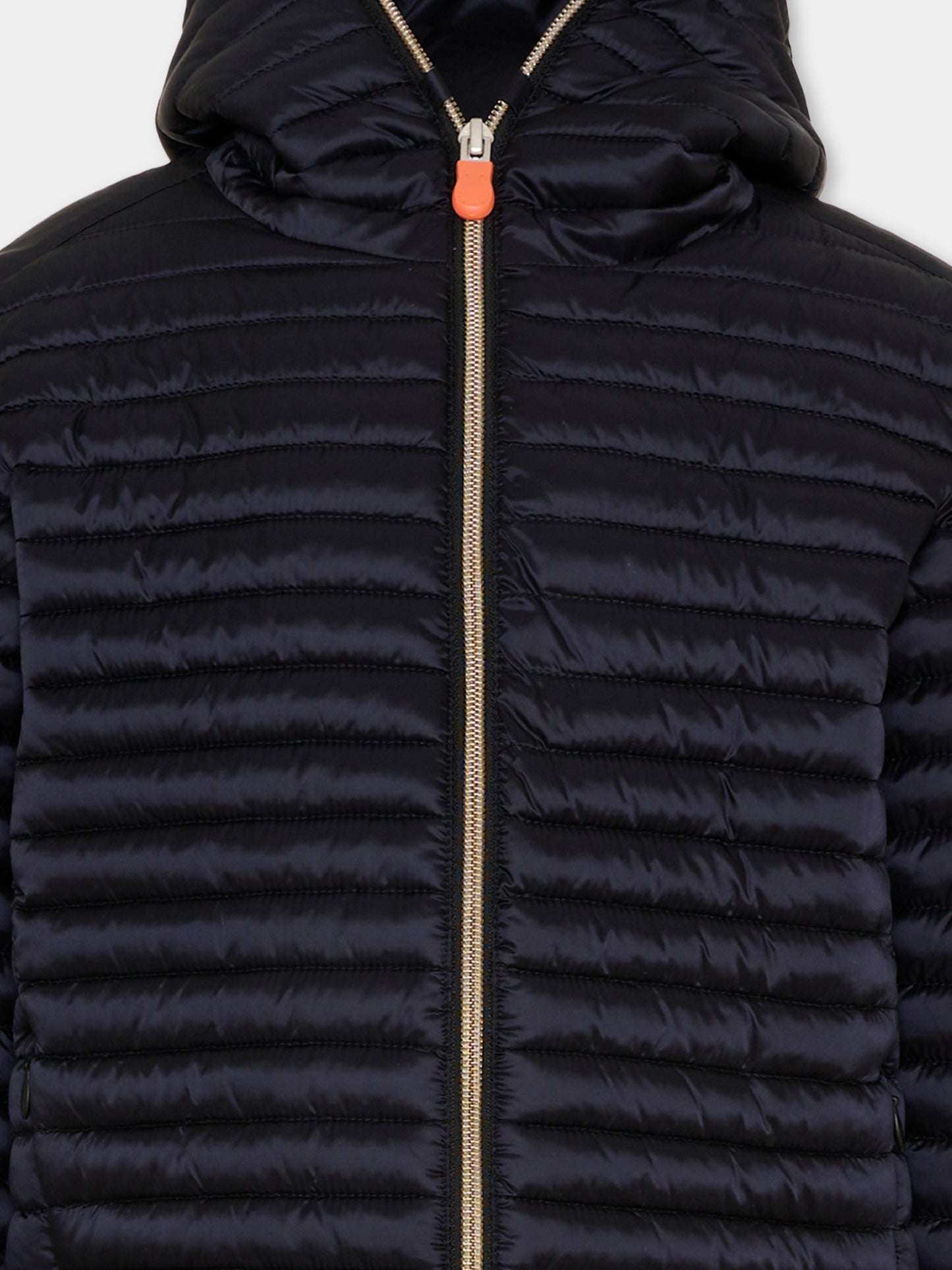 Piumino nero Rosy per bambini trapuntato,Save The Duck Kids,J32310G IRIS20 10000