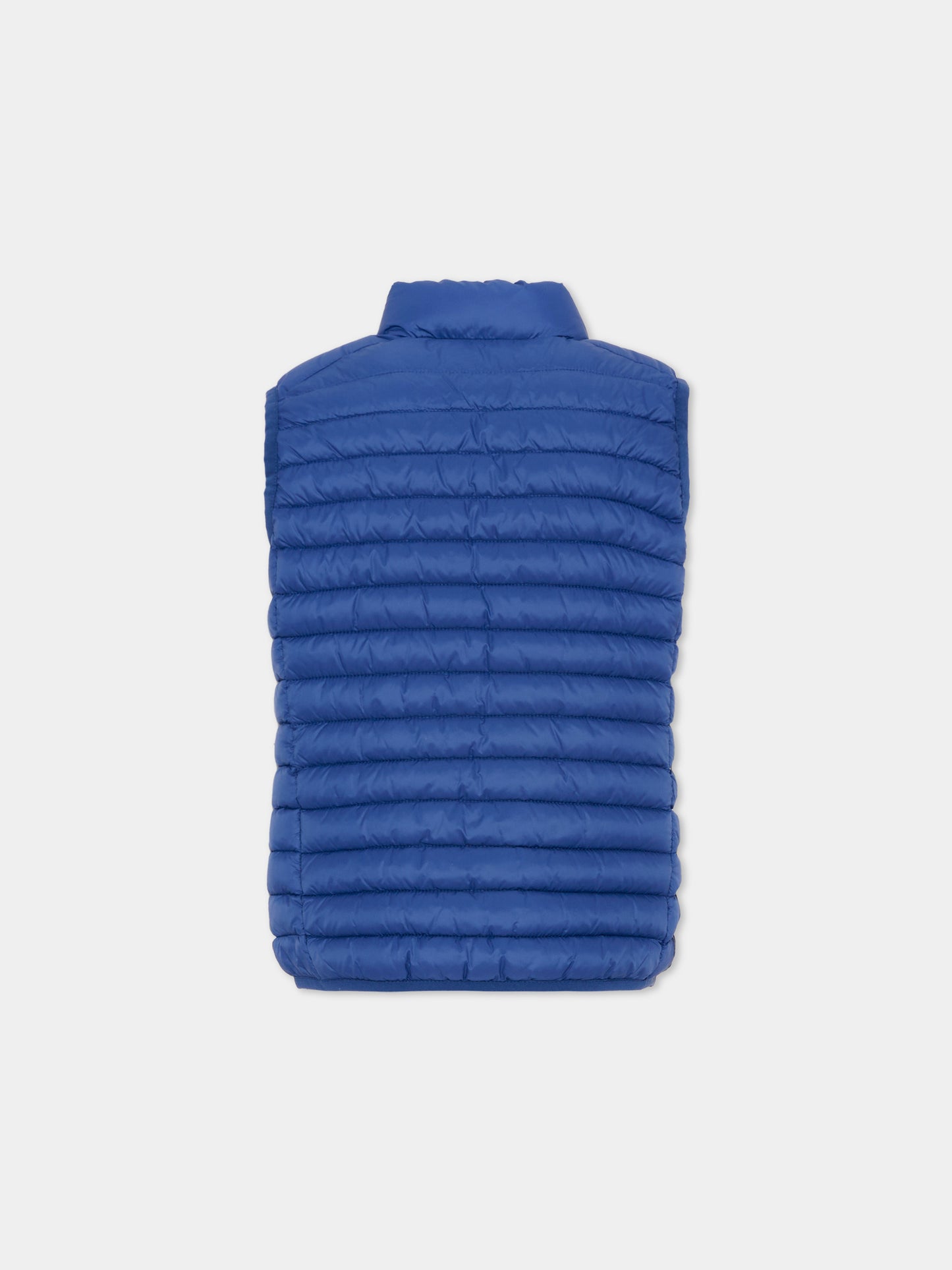 Gilet blu per bambino trapuntato,Save The Duck Kids,J82430X GIGA20 90025