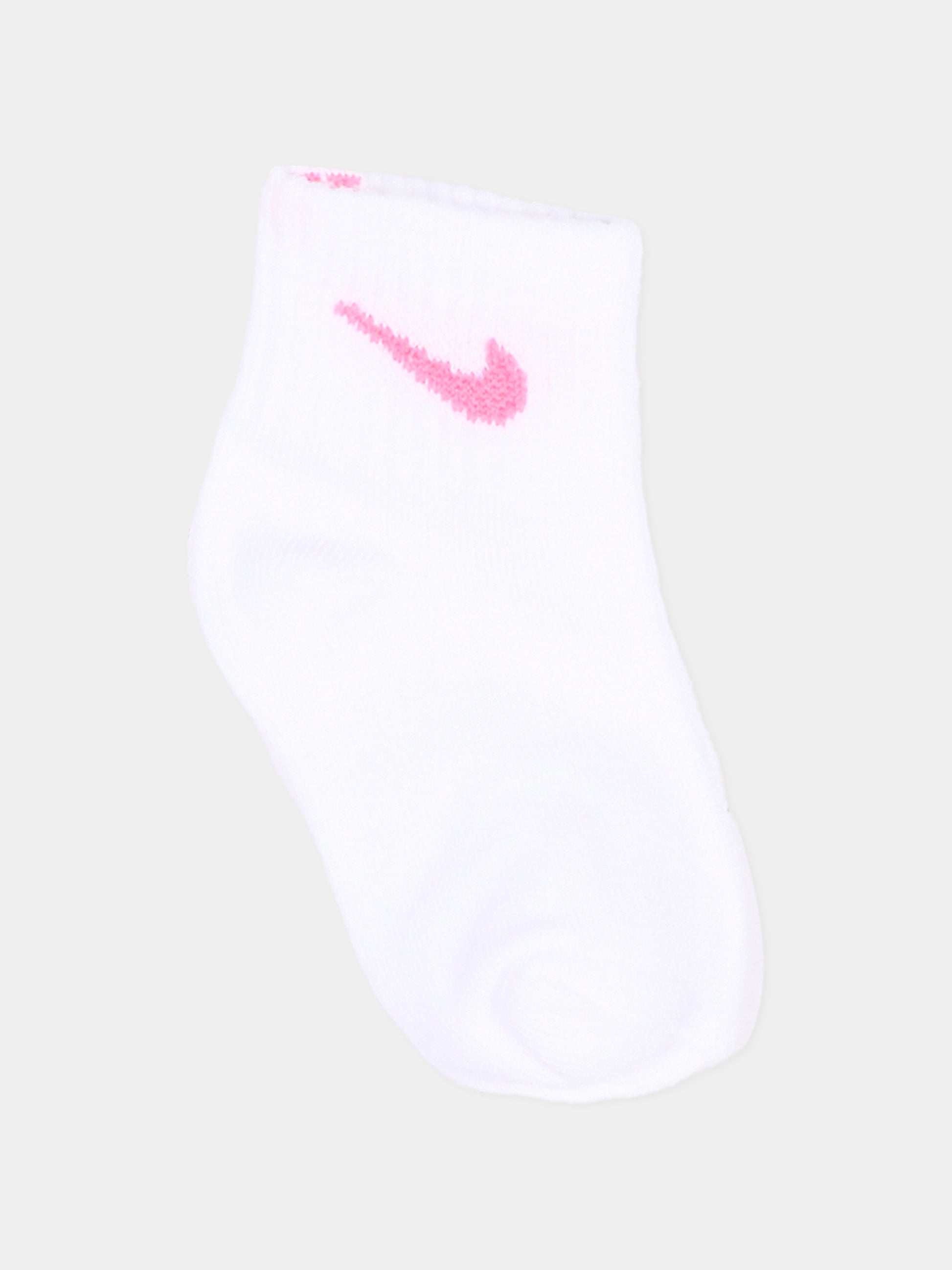 Calza spugna rosa per bambina con logo,Nike,NN0641 V12