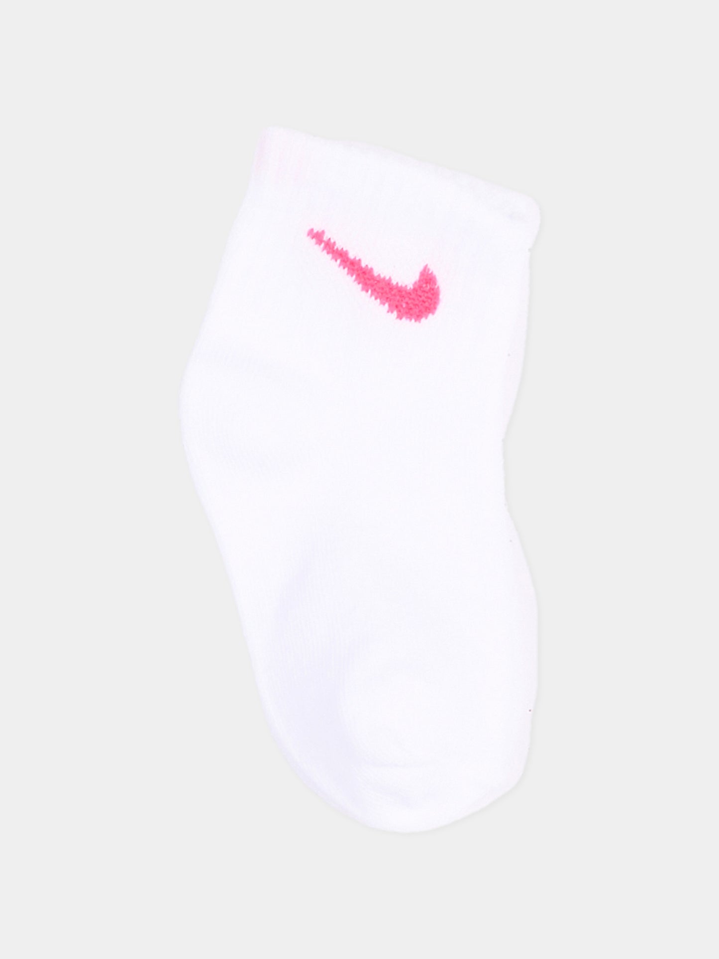 Calza spugna rosa per bambina con logo,Nike,NN0641 V12