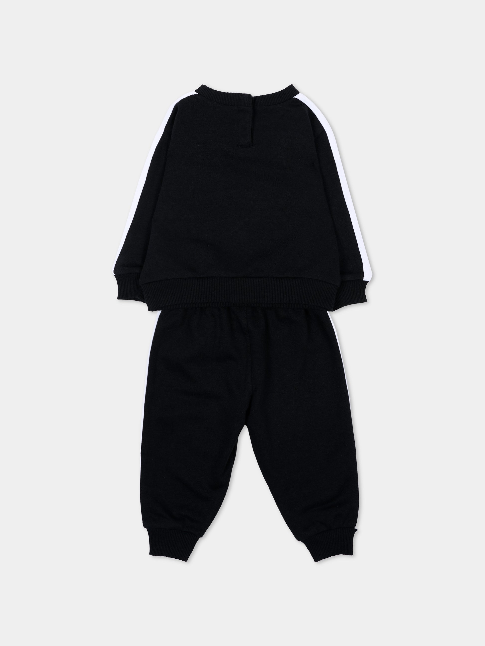 Completo sportivo lungo nero per neonati,Nike,66P197 023