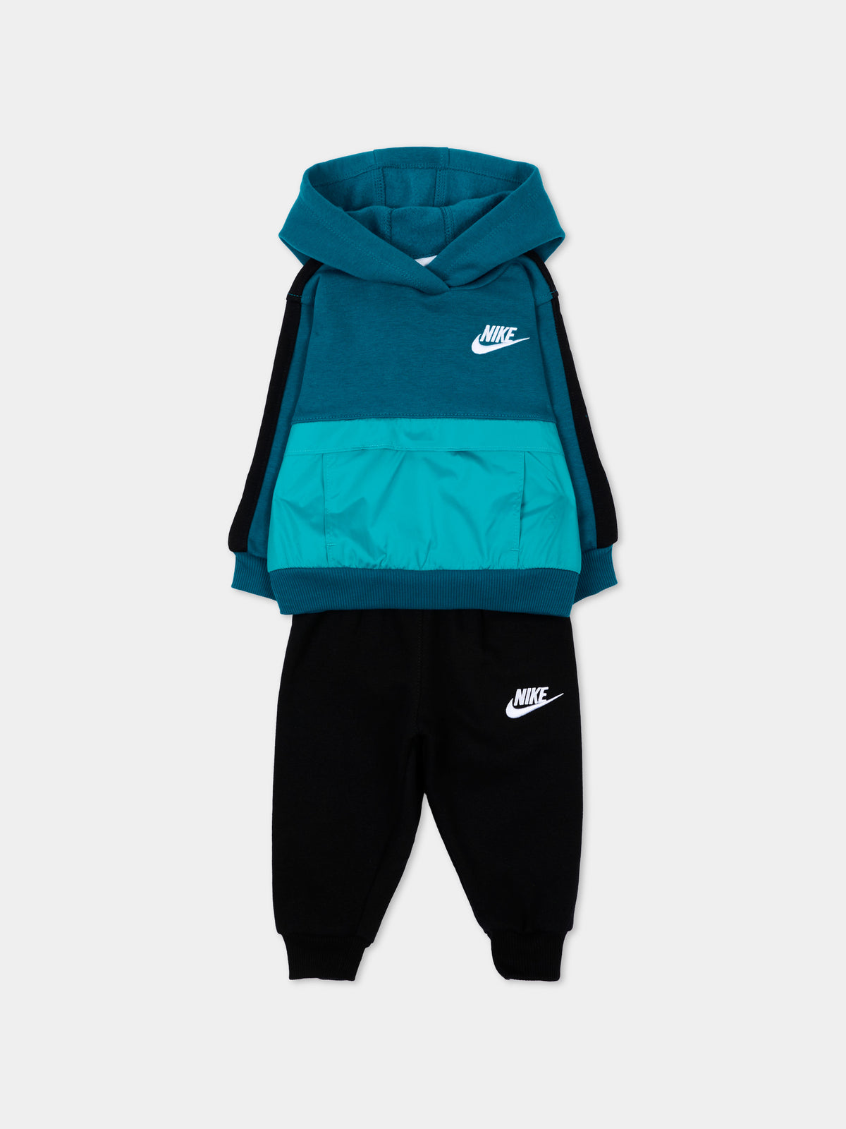 Completo sportivo lungo nero per neonato,Nike,66P195 023