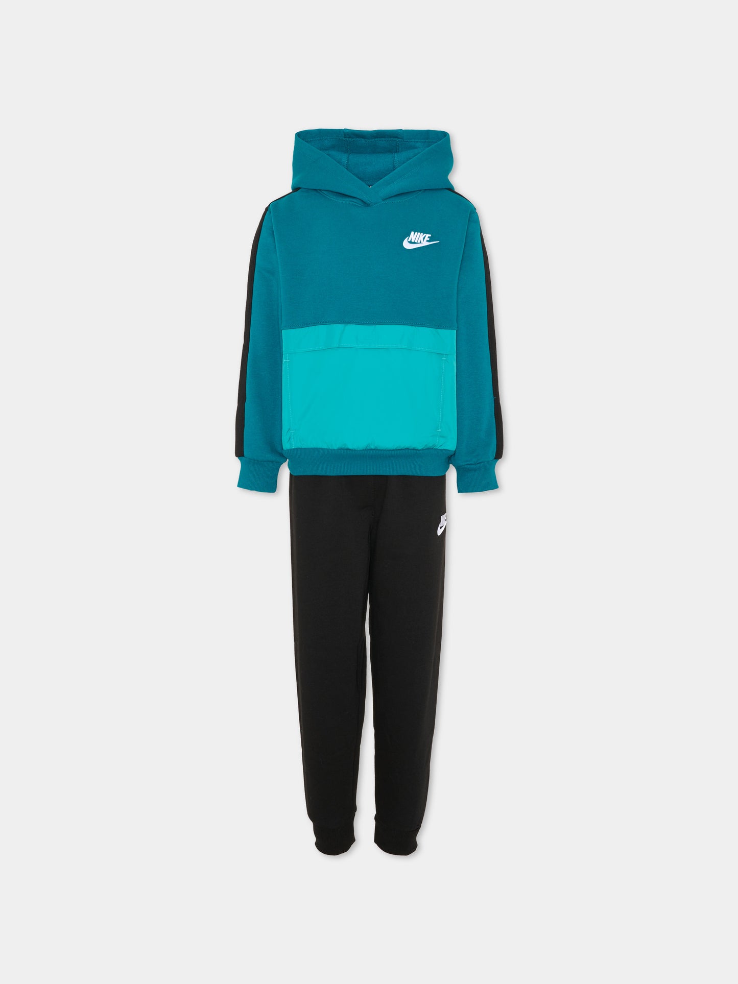 Completo sportivo lungo nero per bambino,Nike,86P195 023