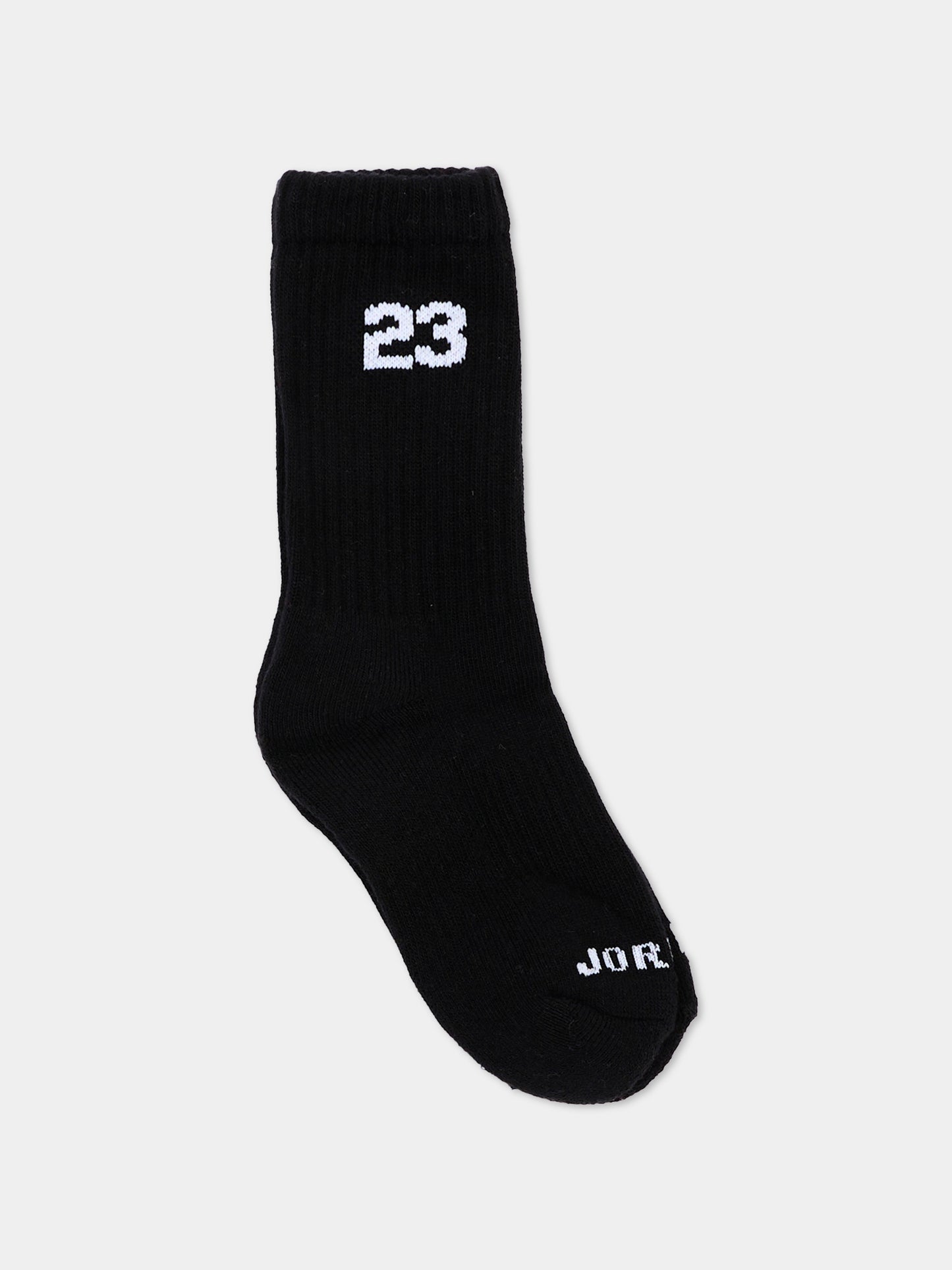 Calza spugna multicolor per bambino con logo,Jordan,BJ0828 R78