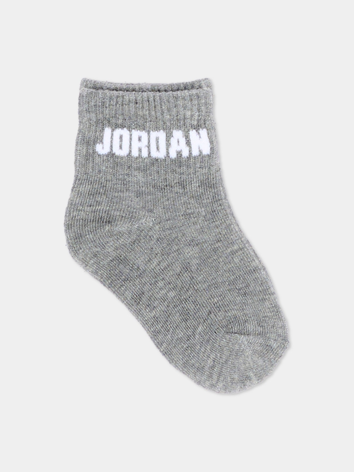 Calza spugna multicolor per neonato con logo,Jordan,NJ0734 R61