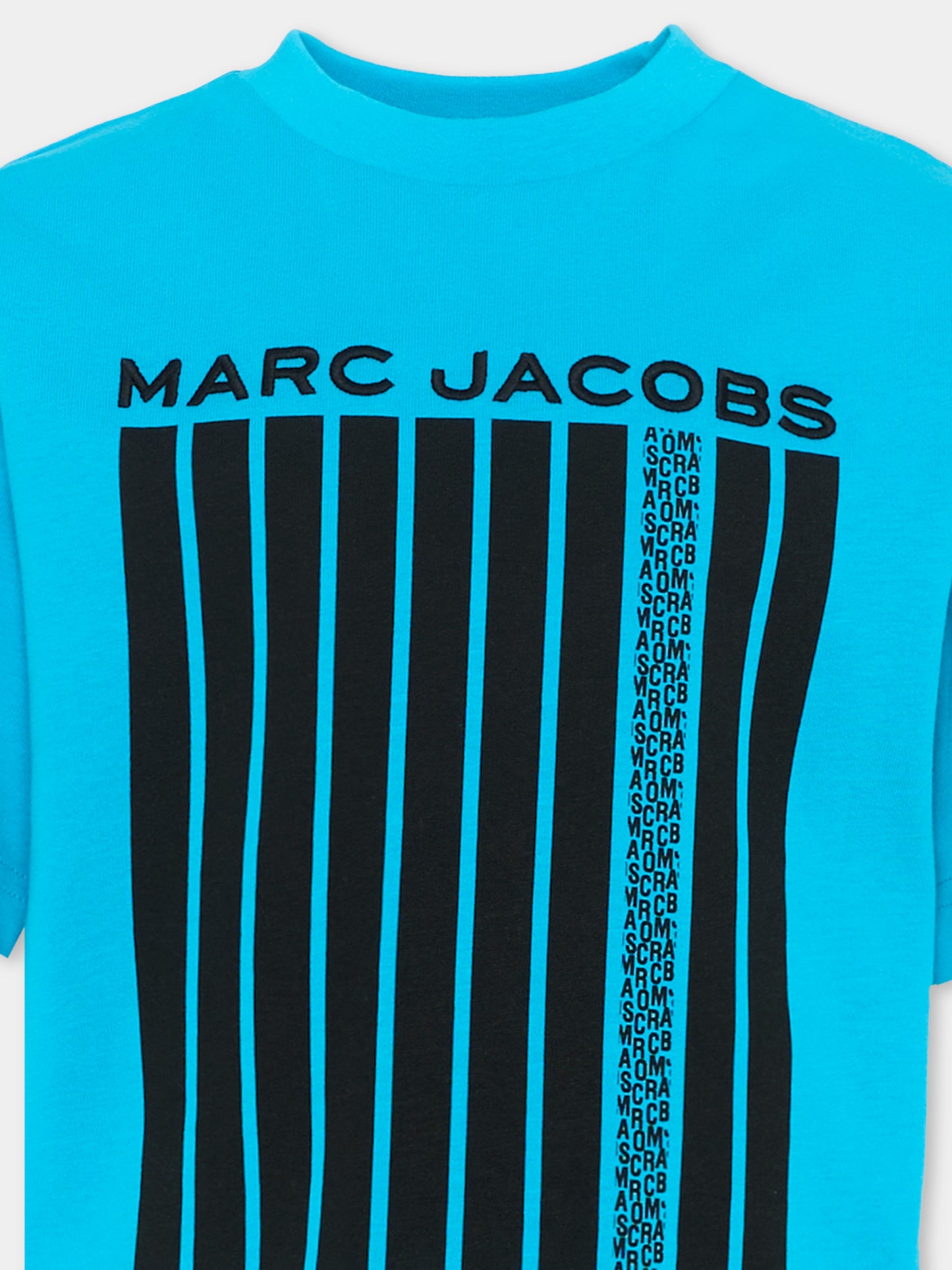 T-Shirt multicolor per bambino con logo,Marc Jacobs,W60451 759