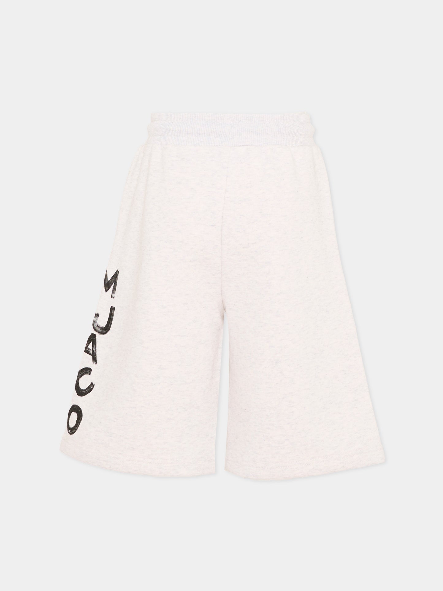 Shorts sportivi grigi per bambino con logo,Marc Jacobs,W60480 C23