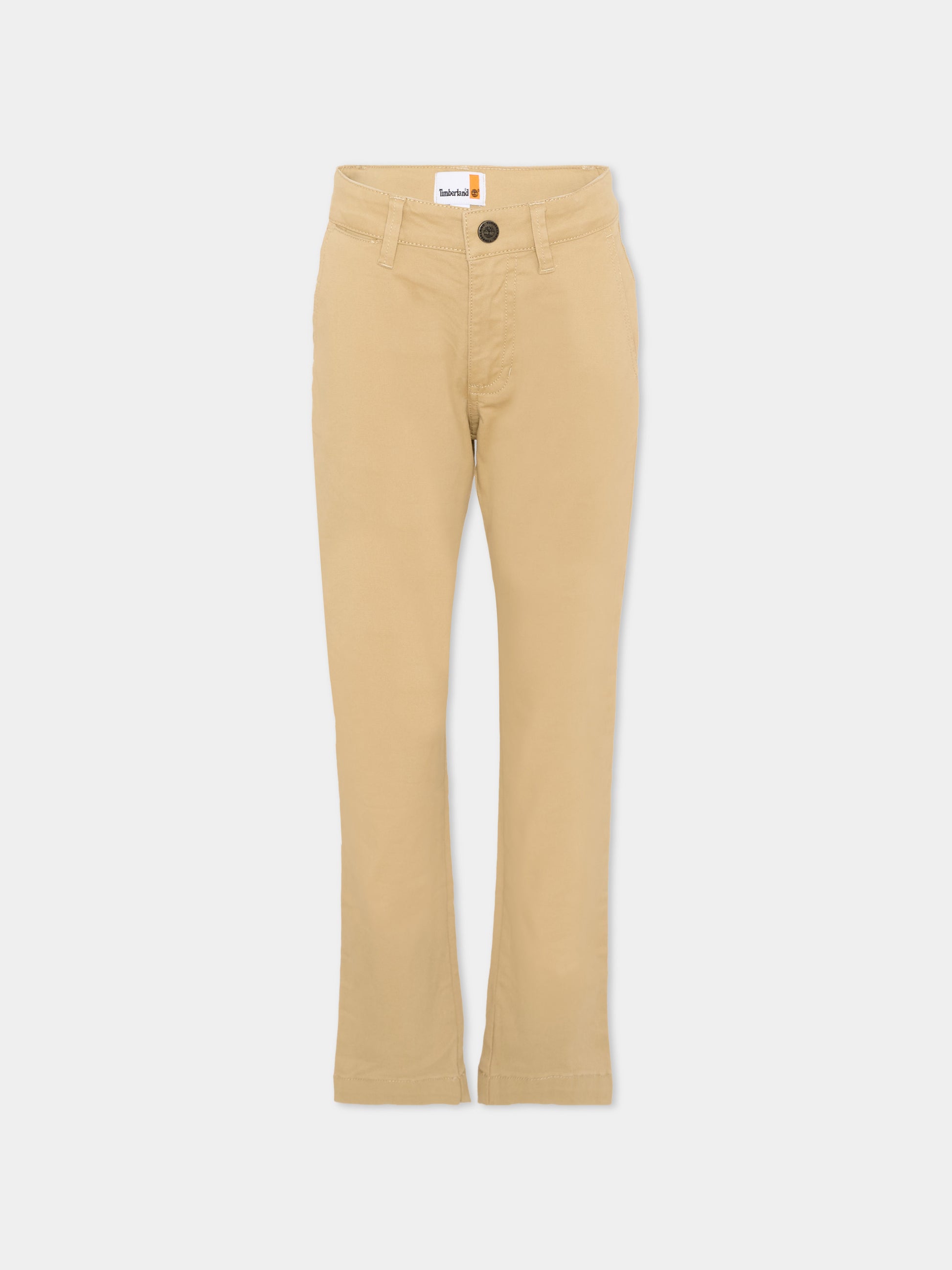 Pantalone beige per bambino,Timberland,T60469 276