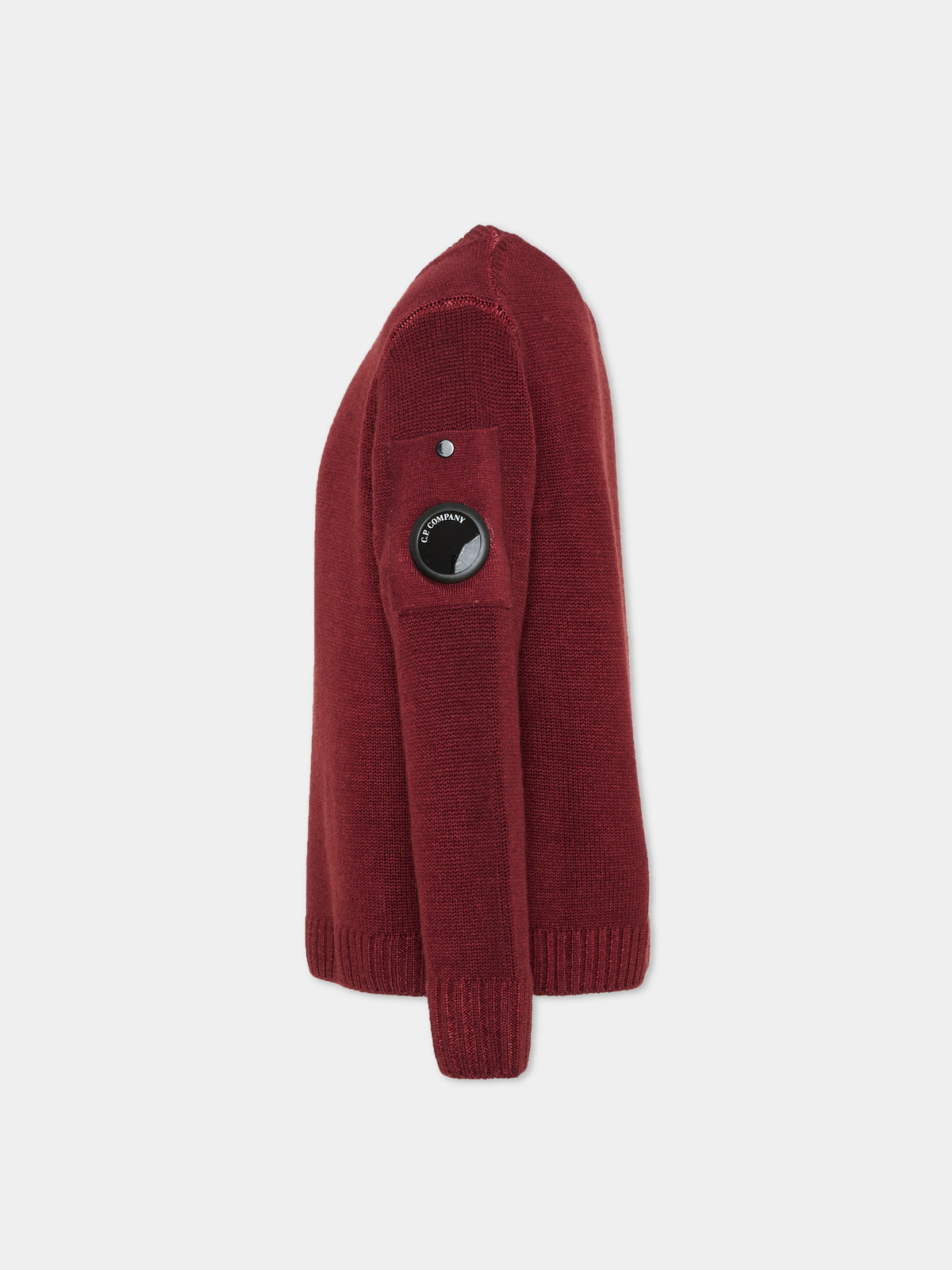 Maglione bordeaux per bambino con lente,C. P. Company,CNW00A LHC01 51686