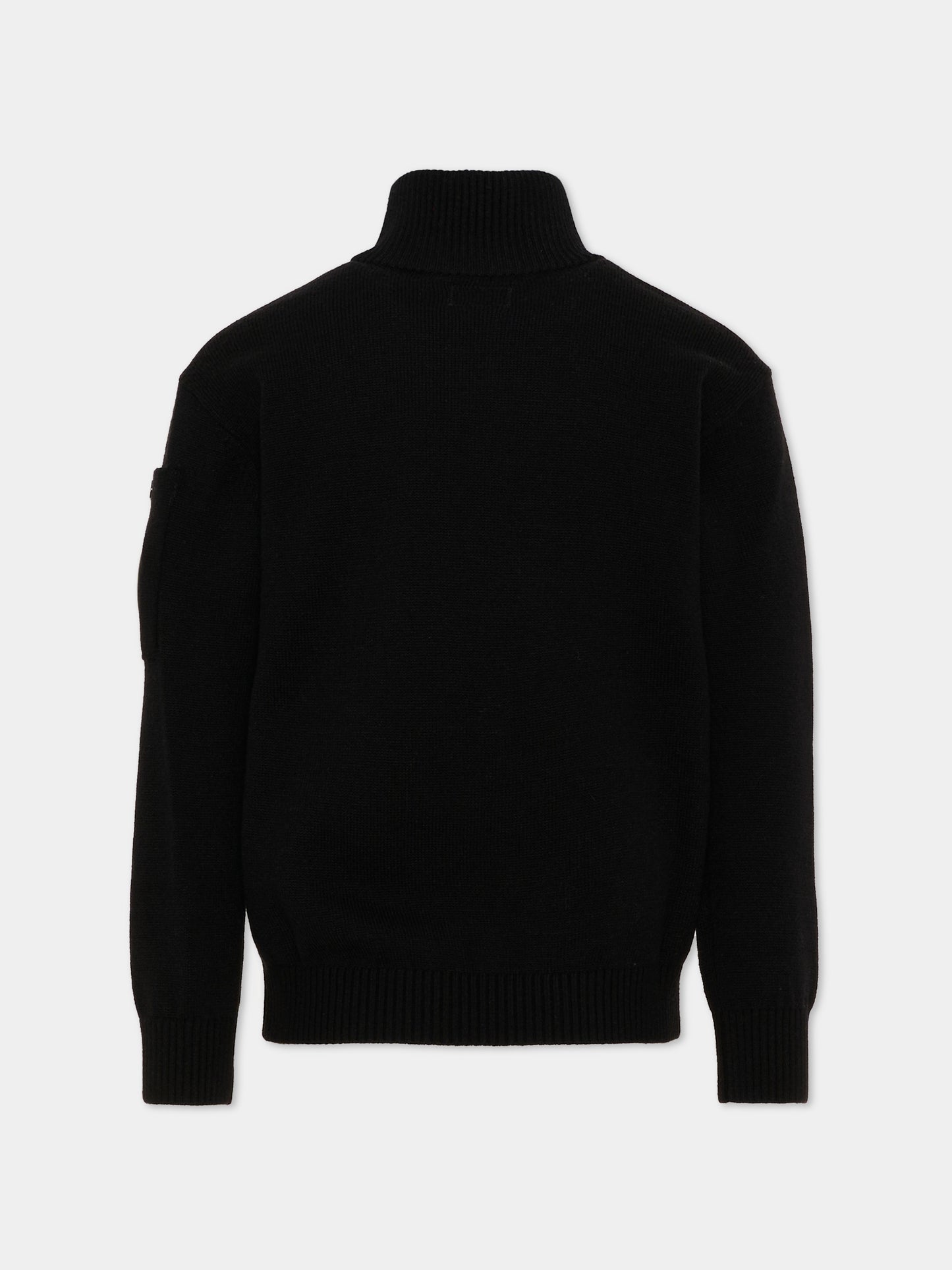 Maglione nero per bambino con lente,C. P. Company,CUW00V LHE86 60100