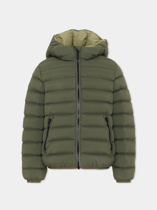 Piumino verde per bambino con logo,Colmar Originals Kids,3497A 4ZP 498