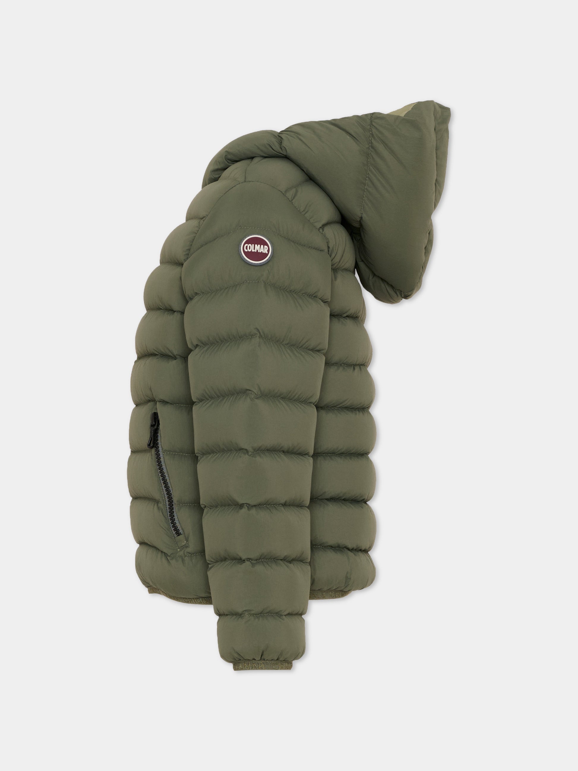 Piumino verde per bambino con logo,Colmar Originals Kids,3497A 4ZP 498