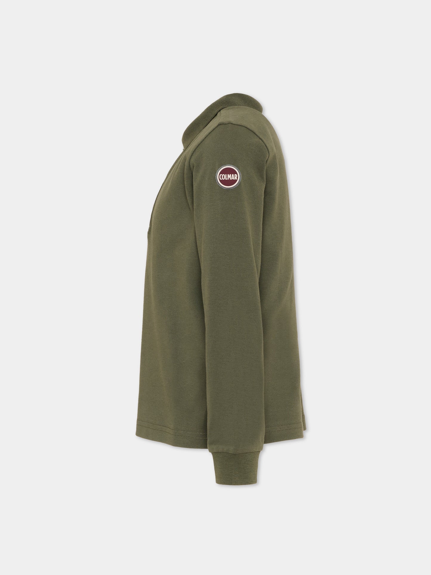 Polo verde per bambino con logo,Colmar Originals Kids,3588R 4SH 498