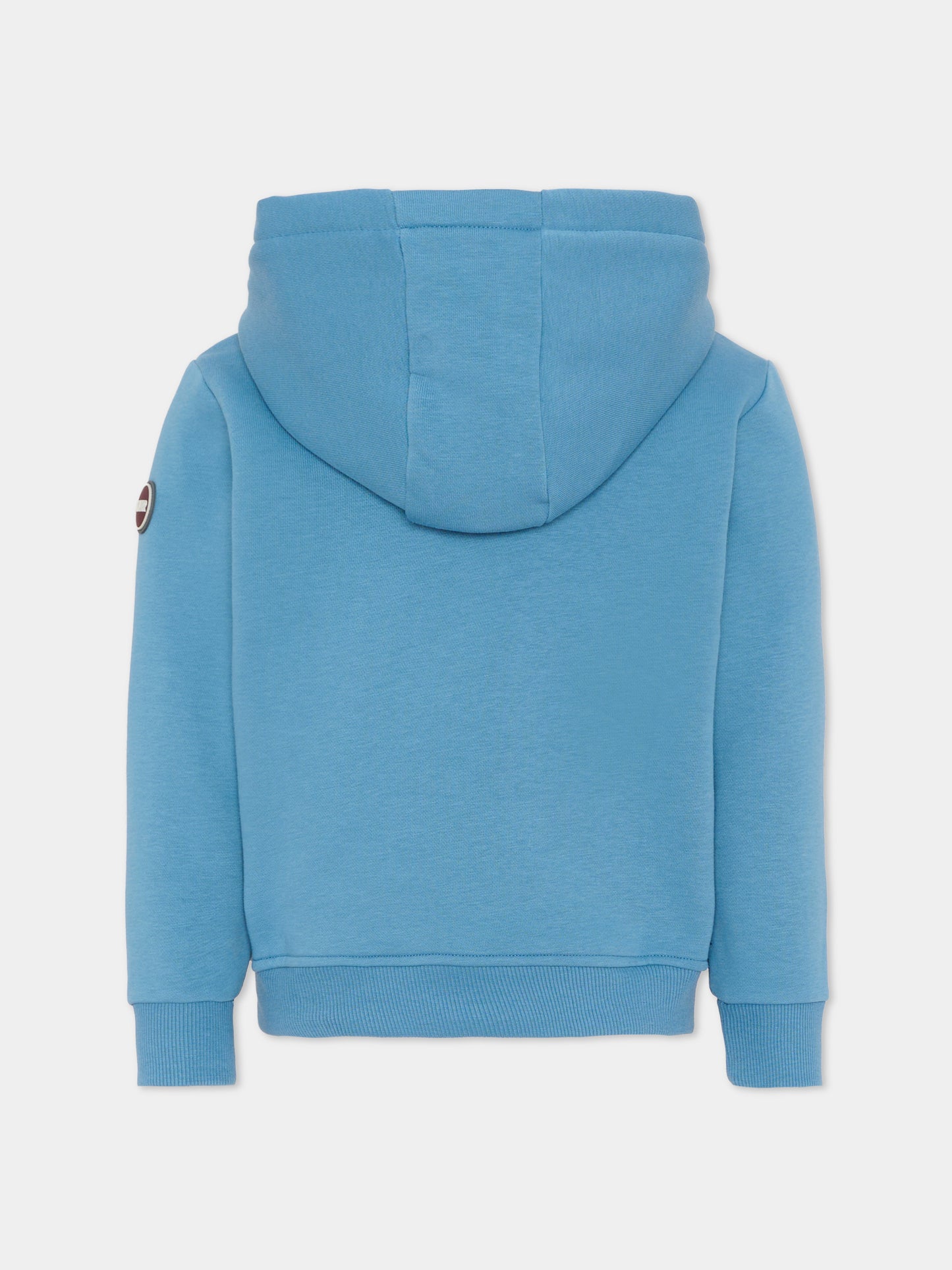 Felpa celeste per bambino con logo,Colmar Originals Kids,3645N 1WX 733