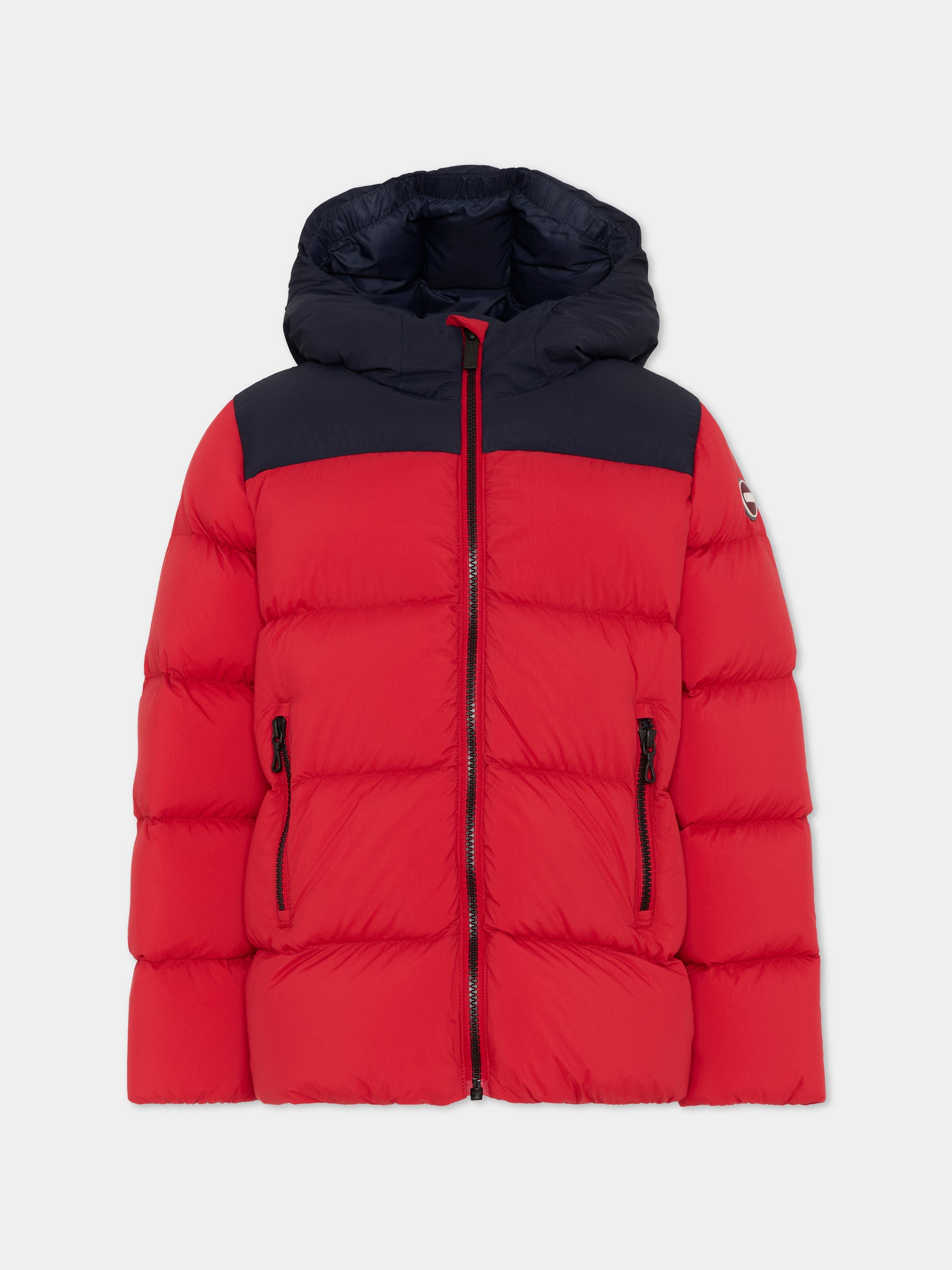 Piumino rosso per bambino con logo,Colmar Originals Kids,3408 4ZP 193