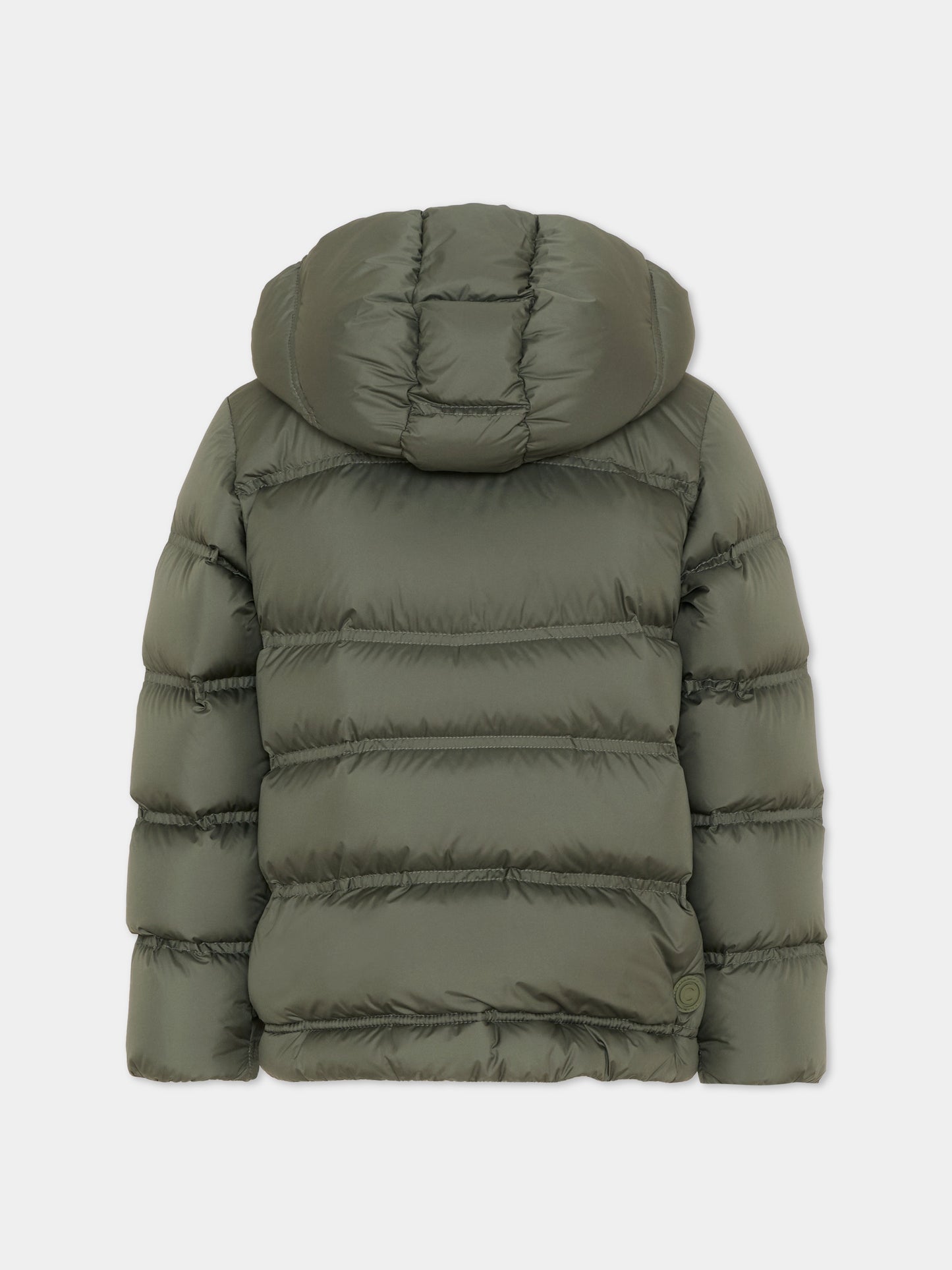 Piumino verde per bambino con logo,Colmar Originals Kids,3460 6ZN 498