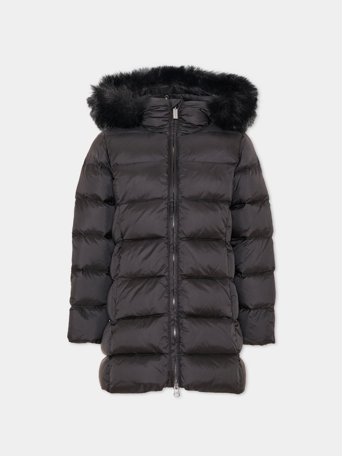 Piumino nero per bambina lungo,Colmar Originals Kids,34000010E 2YO 99