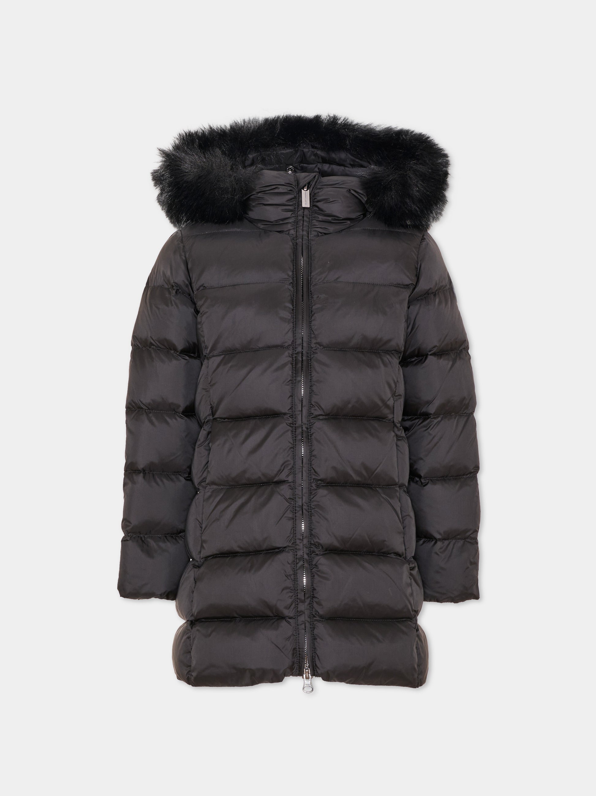Piumino nero per bambina lungo,Colmar Originals Kids,34000010E 2YO 99