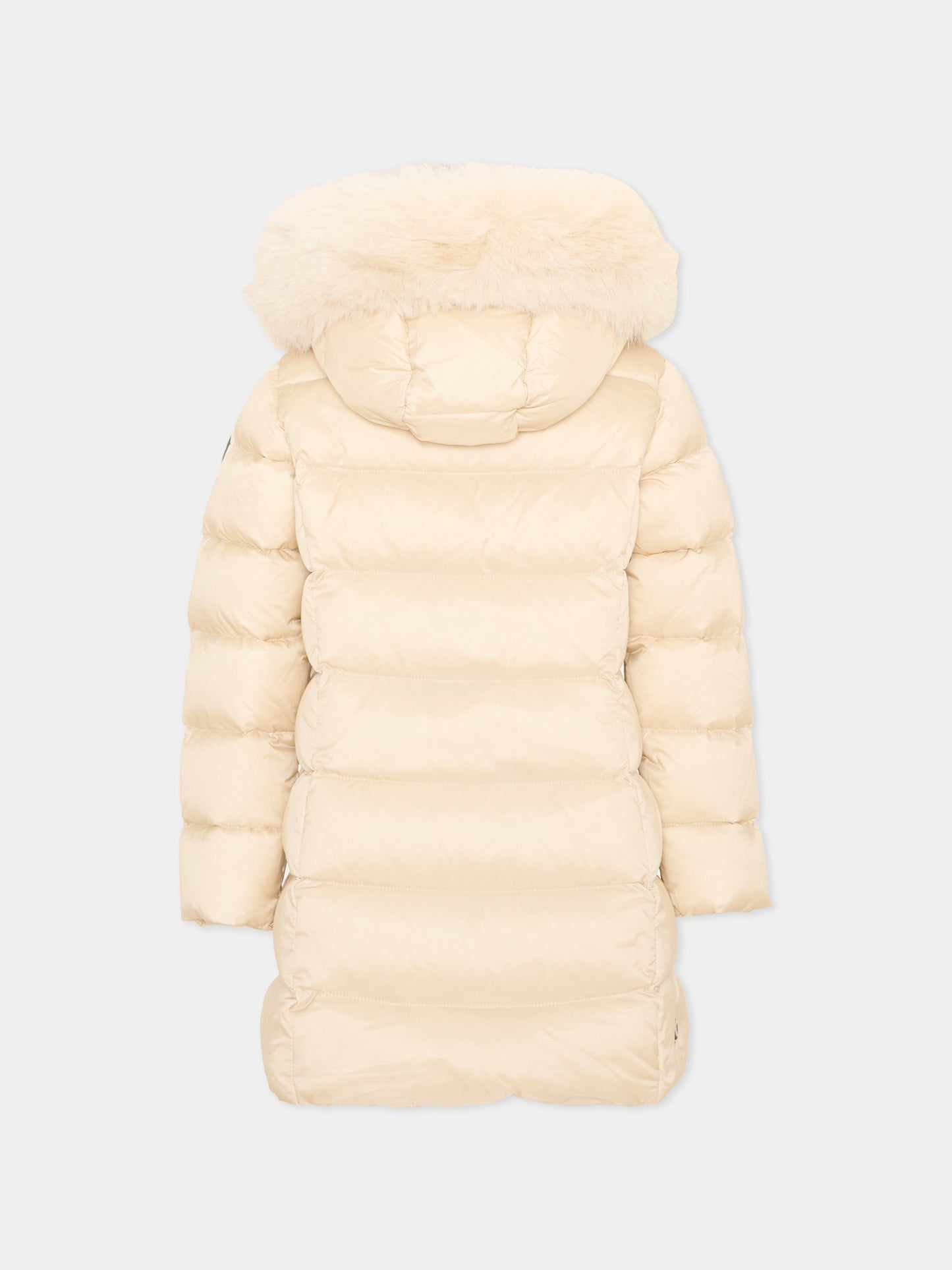 Piumino beige per bambina lungo,Colmar Originals Kids,34000010E 2YO 56