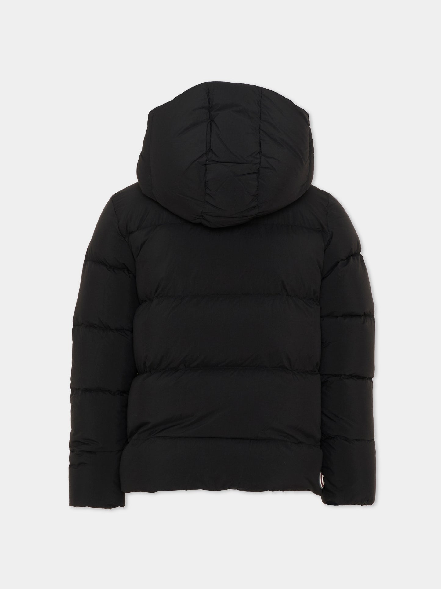 Piumino nero per bambino reversibile con cappuccio,Colmar Originals Kids,34000009 4ZP 99